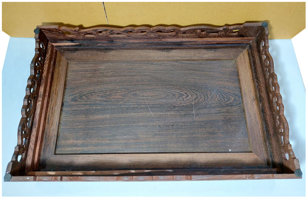 กี๋หรือฐานไม้ สี่เหลี่ยมผืนผ้า ท๊อป 23.5cmx39.5cm