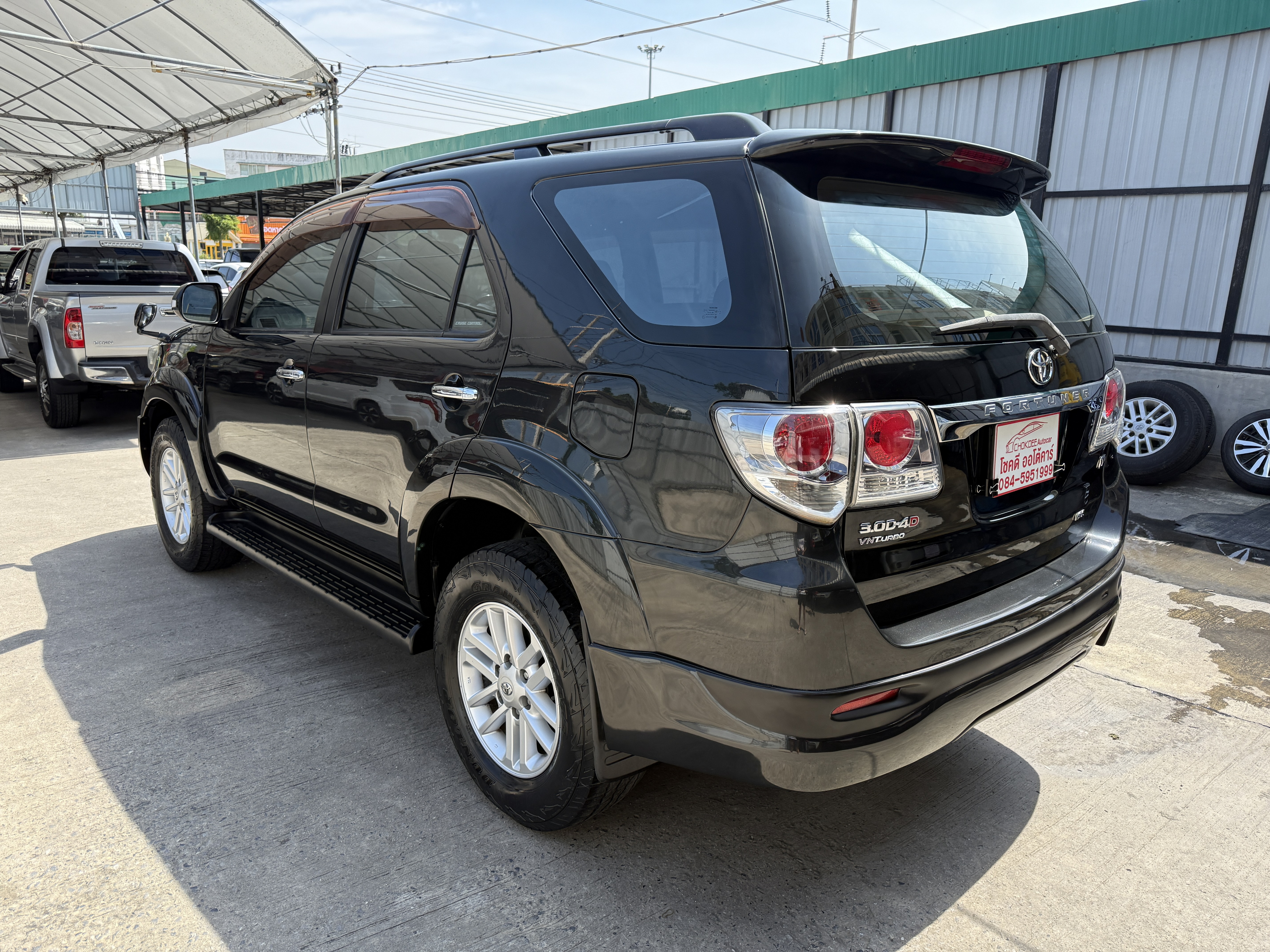 Toyota Fortuner Champ 3.0 V Navi 2WD At 2014 ดำ