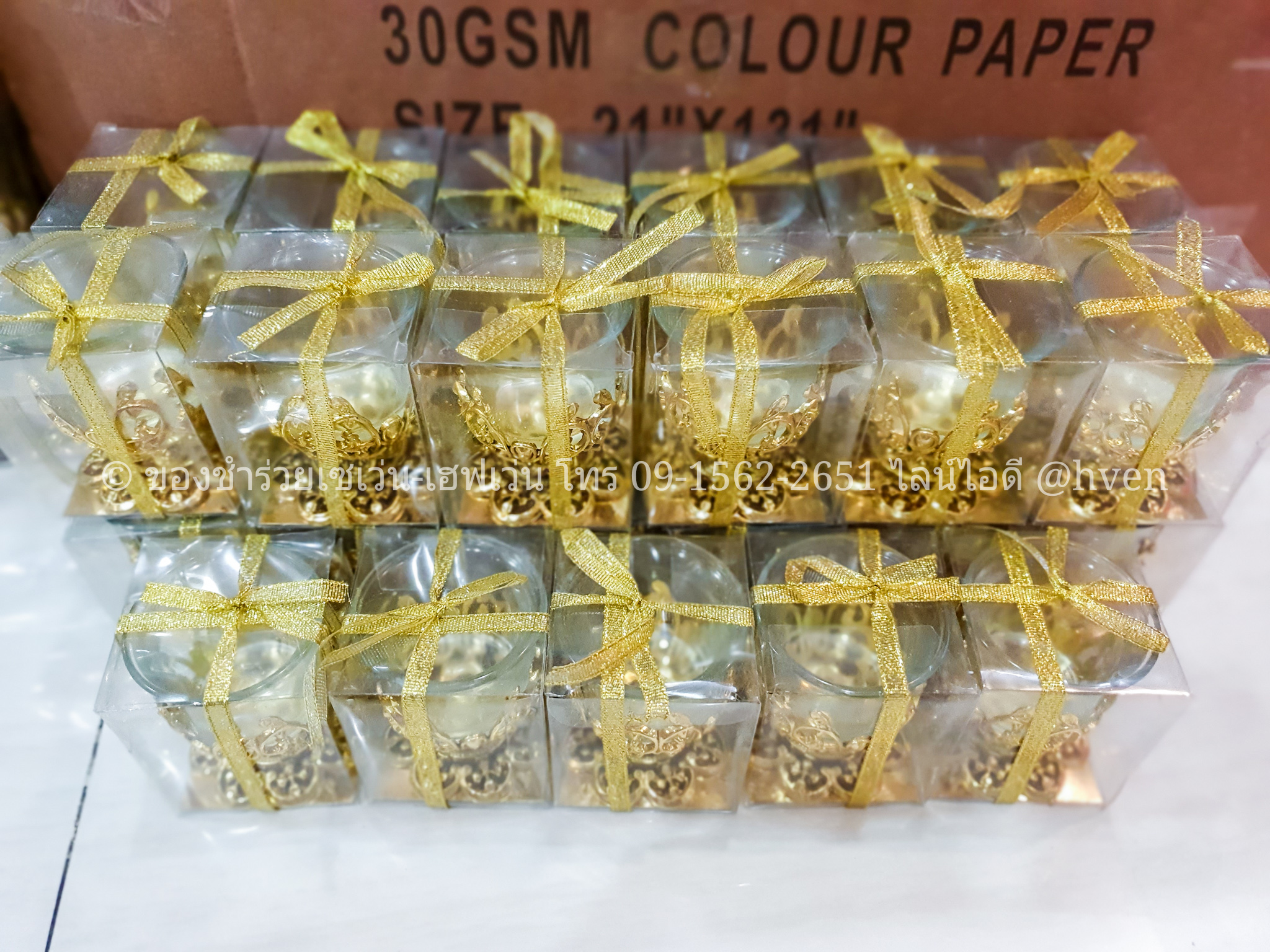 ของชำร่วยงานศพ ถ้วยเชิงเทียน