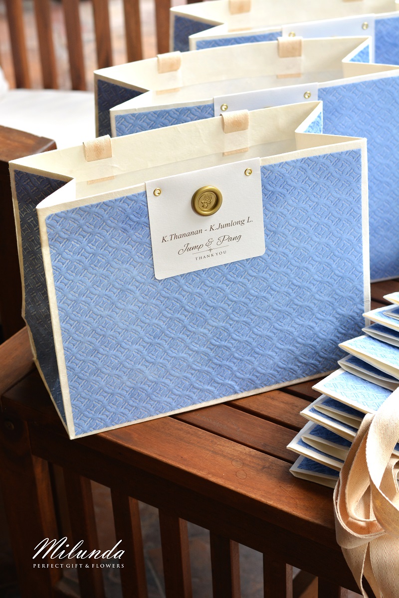 กระเป๋าของขวัญ Wax seal stamp collection Bag Design ไม่มีขั้นต่ำ