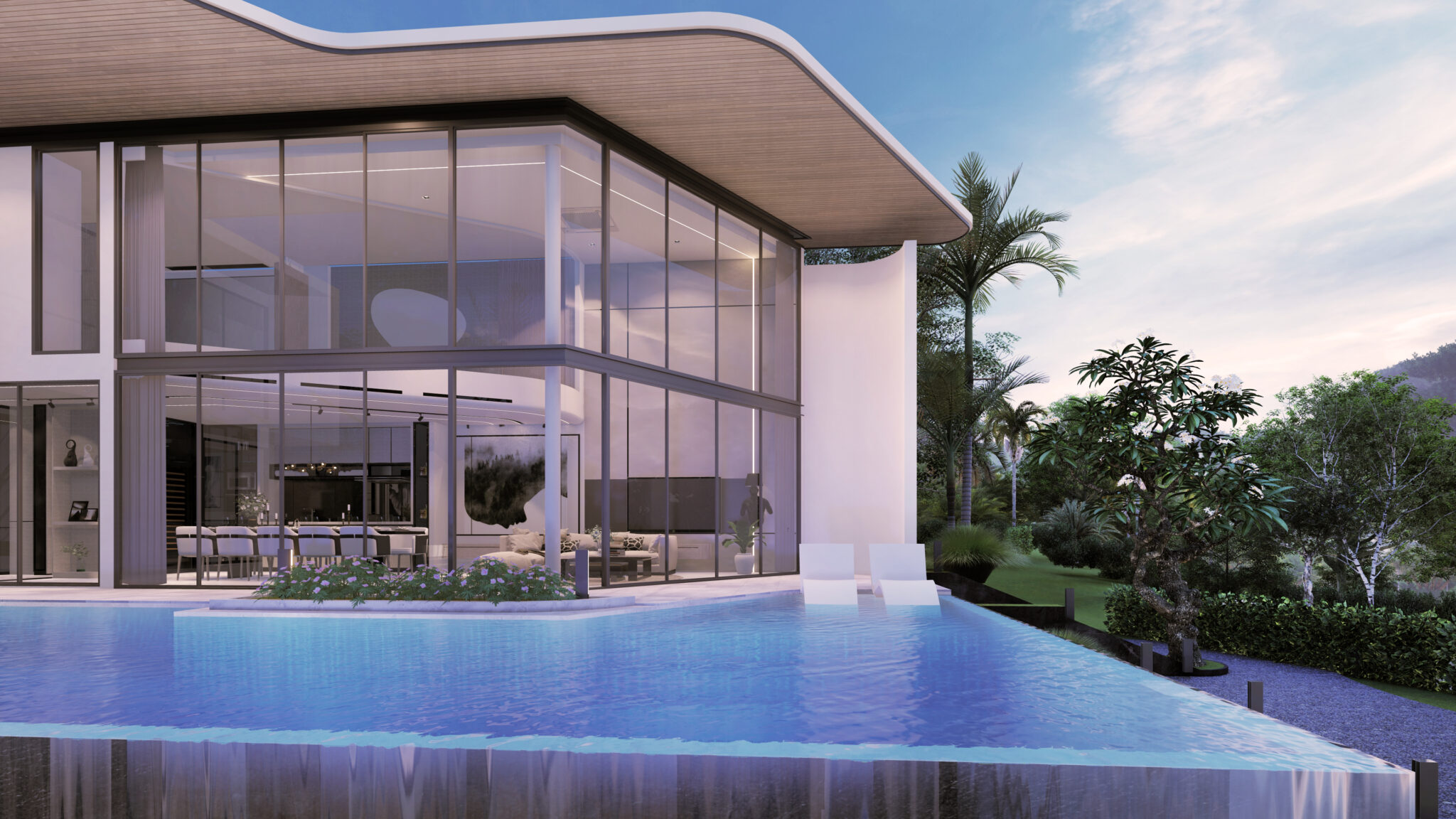 For Sales : Kathu, Luxurious and modern pool villa, 5 bedrooms 7 bathrooms