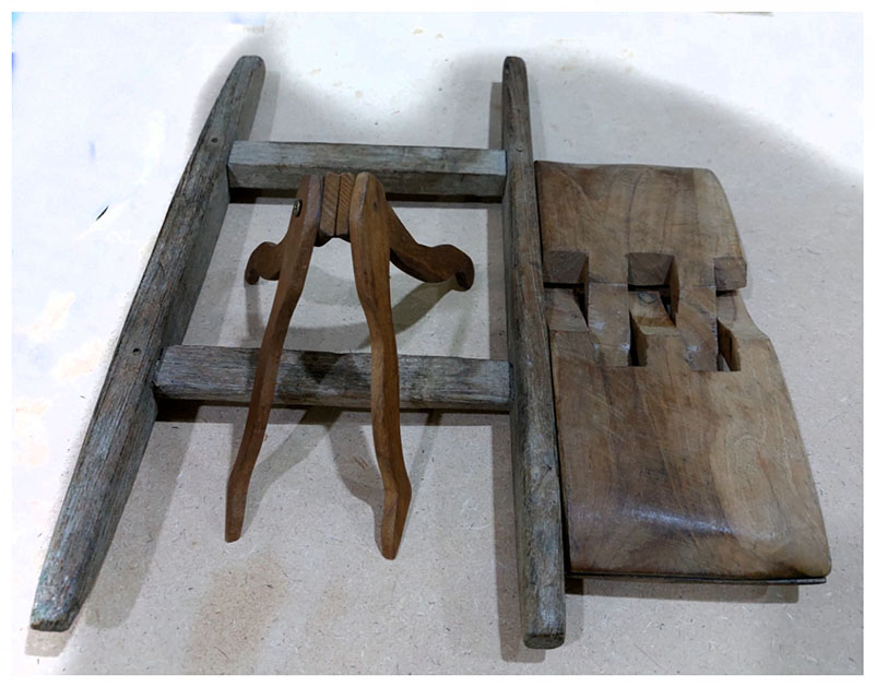 งานไม้เก่า3ชิ้น