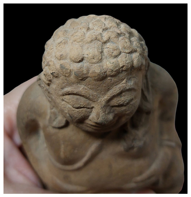 พระสังกัจจายน์เก่า อยุธยาปลายๆ-BPT2656-