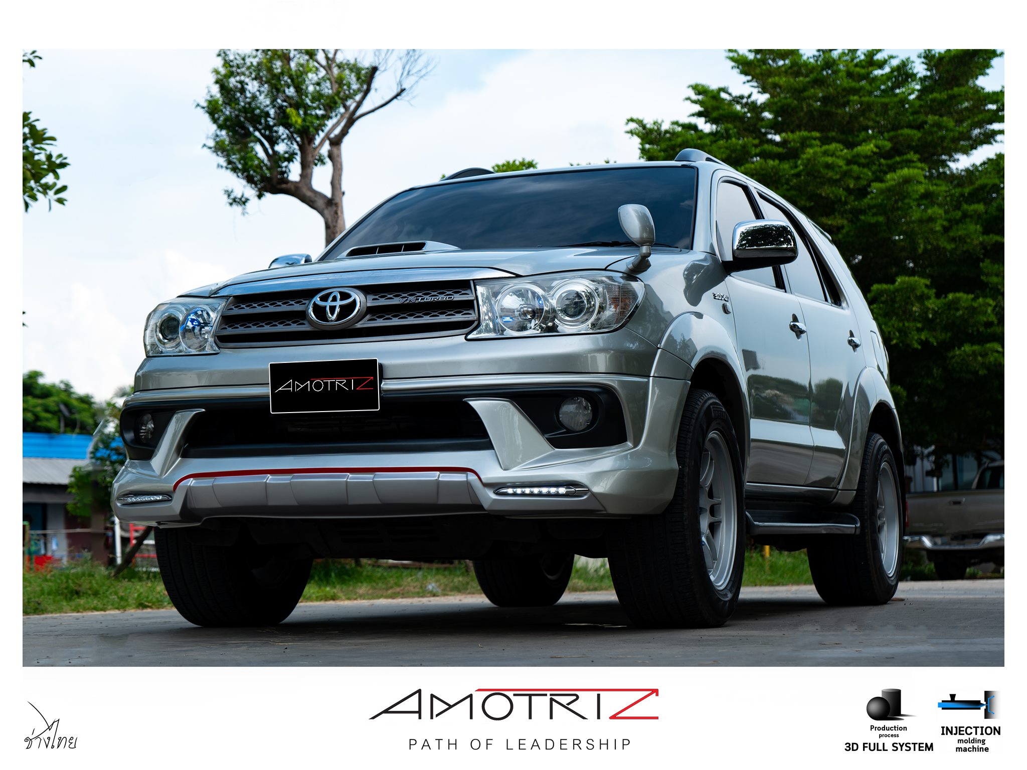 Toyota Fortuner 2005-2012 body kits by Amotriz