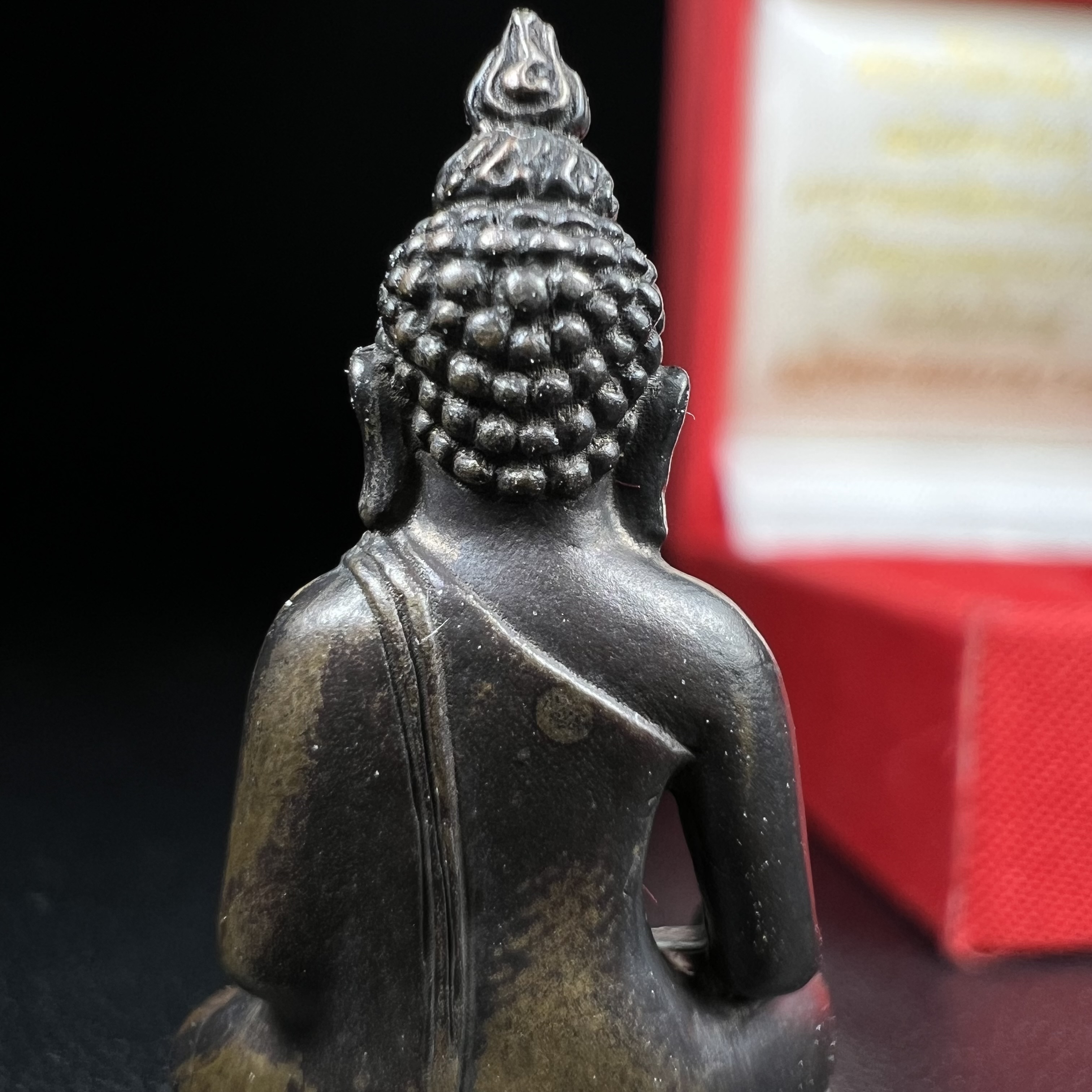 พระกริ่งไพรีพินาศ เฉลิมพระเกียรติ พระบาทสมเด็จพระเจ้าอยู่หัวรัชกาลที่9 พระชนมพรรษา 6 รอบ ปี2542 เนื้อนวโลหะผสมทองคำ(บรรจุเหล็กไหล)ดีนอก-ดีใน