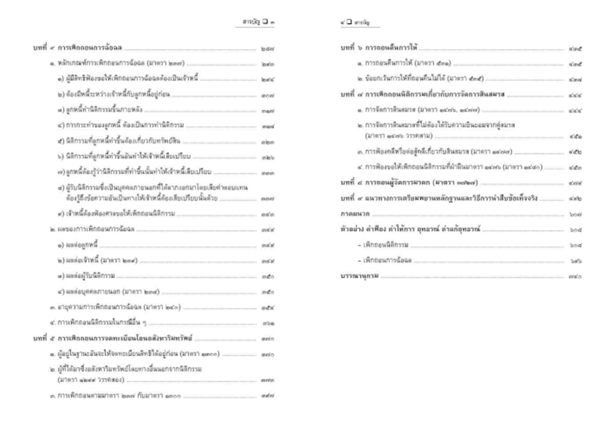 (แถมปกใส) คู่มือ การเพิกถอนนิติกรรมคดีแพ่ง สมศักดิ์ เอี่ยมพลับใหญ่ TBK1370 sheetandbook ALX