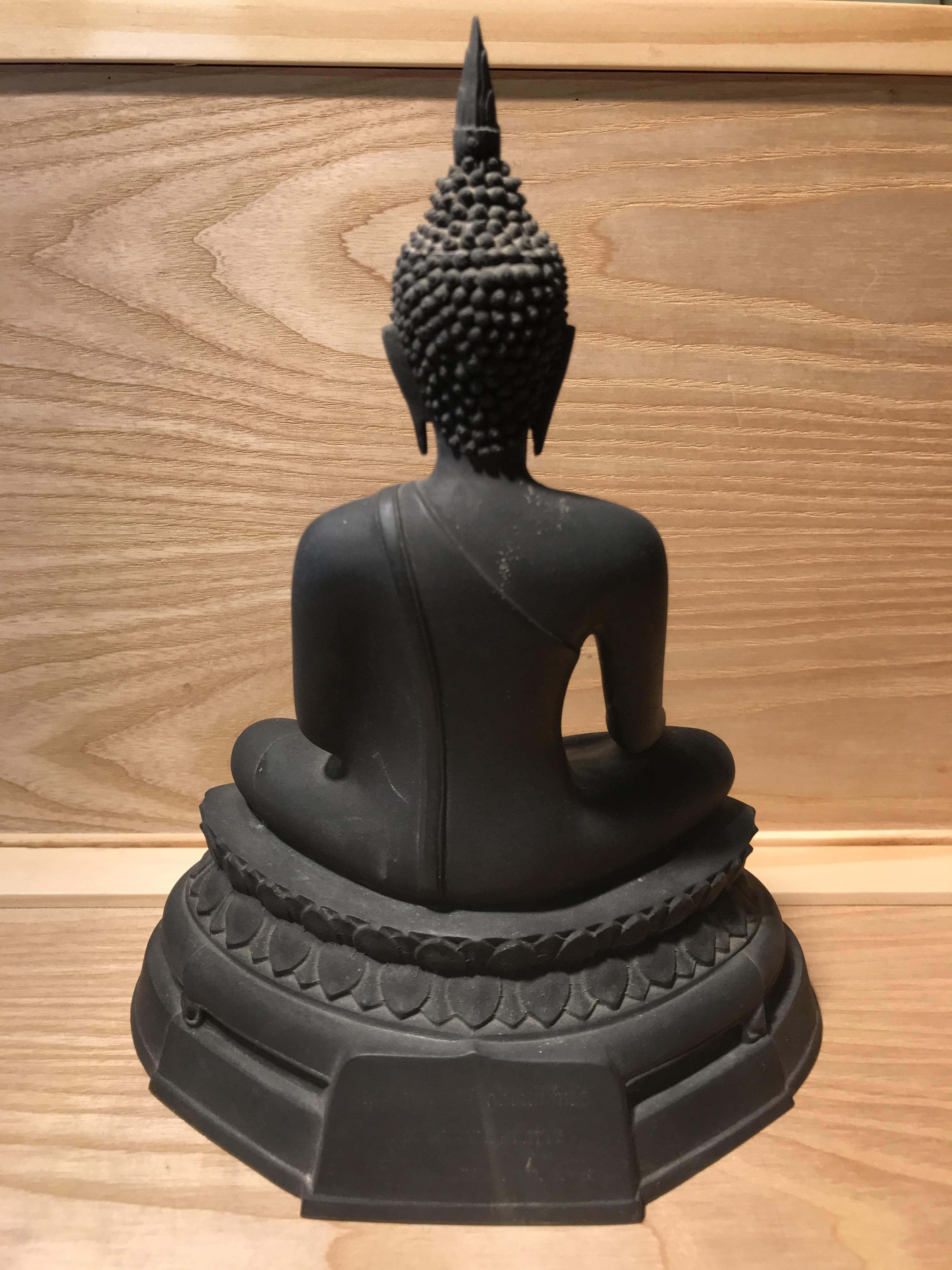 พระพุทธรูปบูชา ภปร วัดบวรนิเวศวิหาร ปี2508 บล็อกหนังไก่ หน้าตัก5นิ้ว(ที่สุดของพระบูชา ภปร วัดบวร)