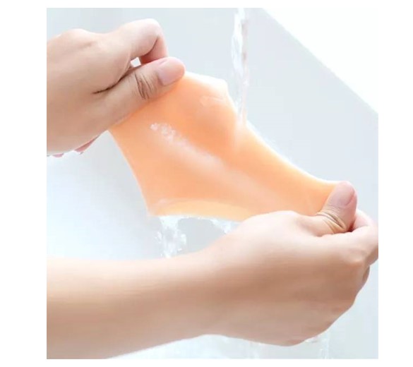 ซิลิโคนรองส้นเท้าด้านหลังลดการกระแทกและเสียดสีพร้อมส่ง