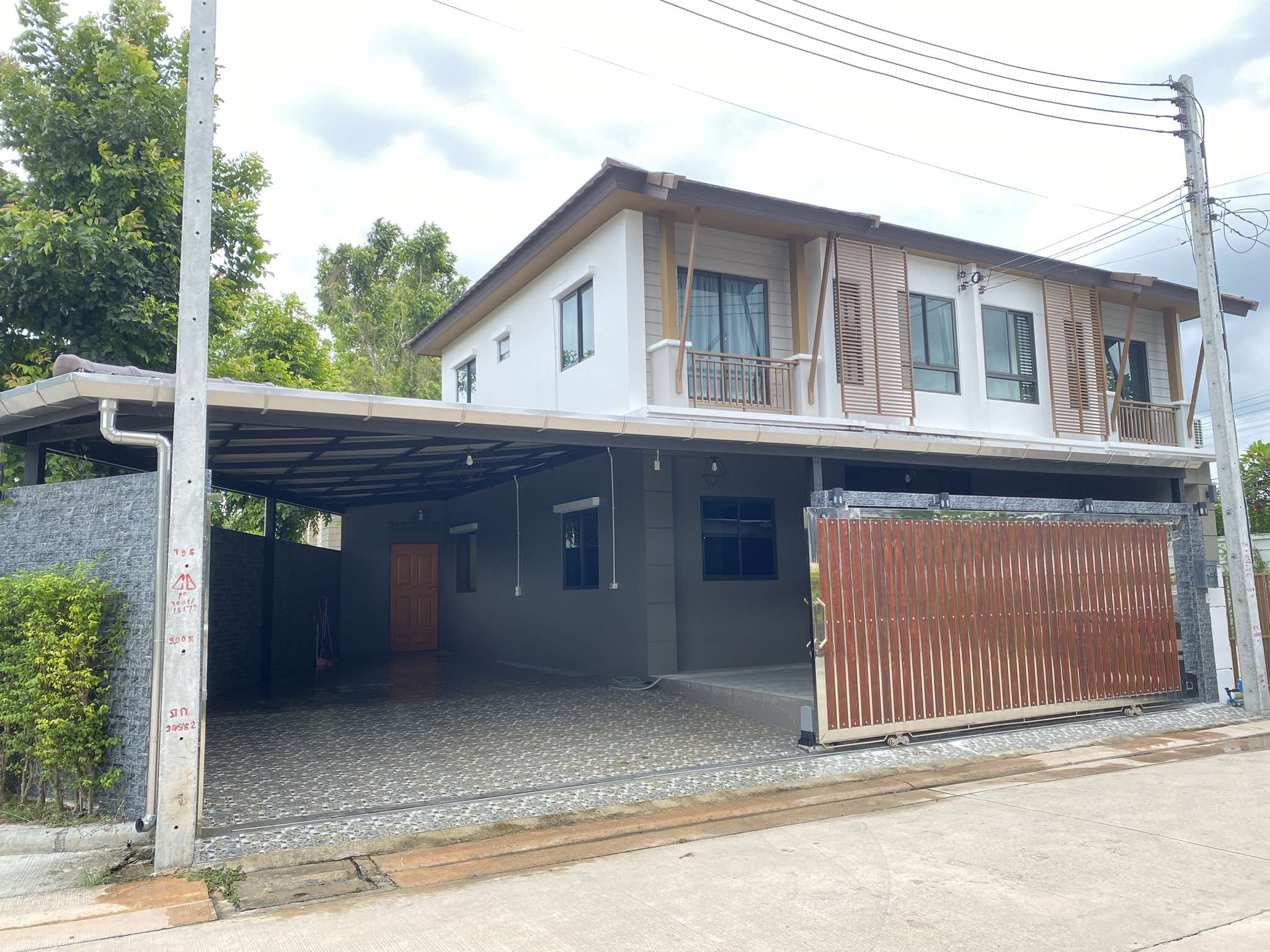 For Rent : Phuket Town, Two-story twin house, 4 bedrooms 2 bathrooms Chaofah - Thepanusorn