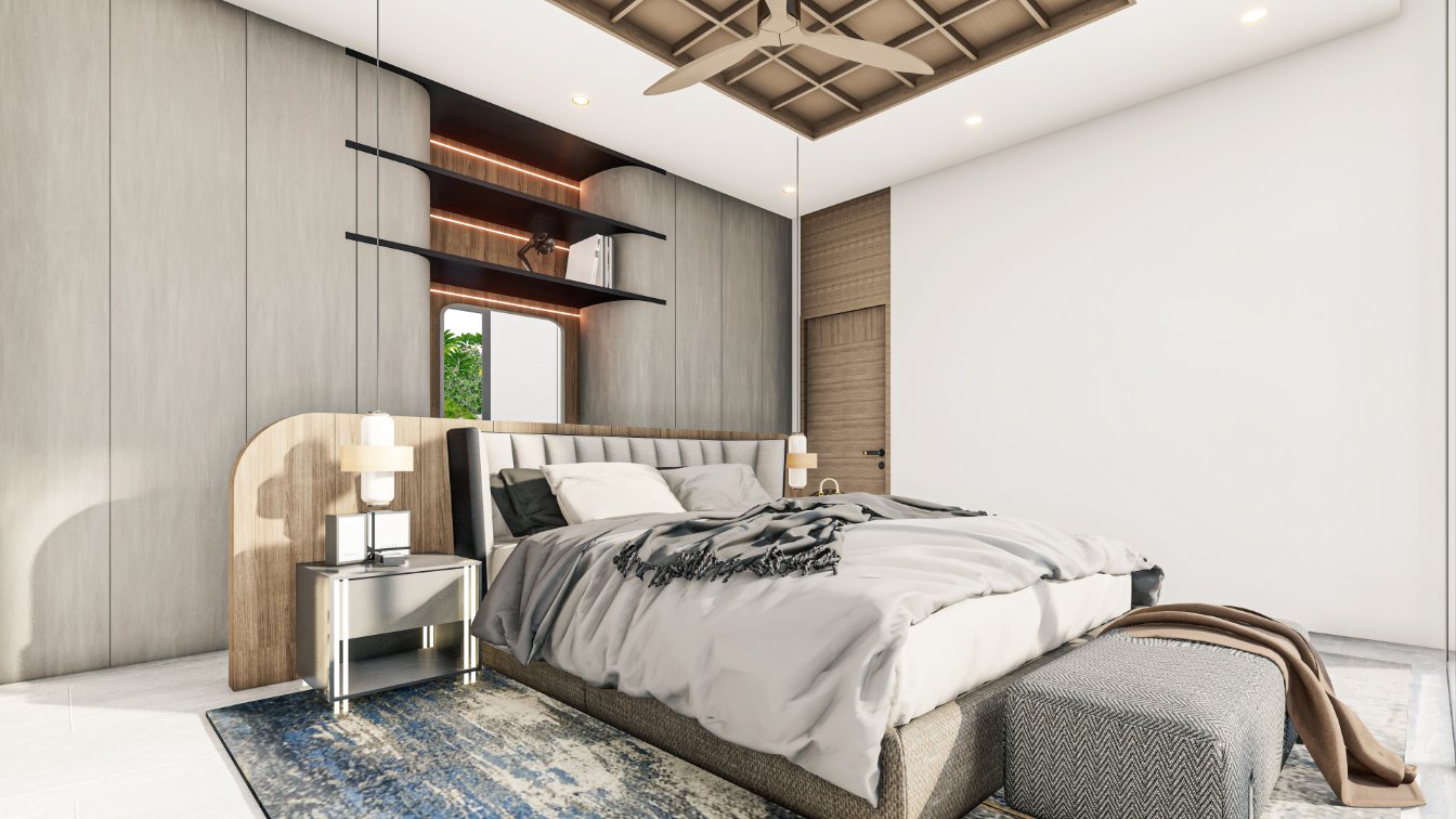 For Sales : Kohkaew, Modern Luxury Pool Villa, 5 Bedrooms 6 Bathrooms