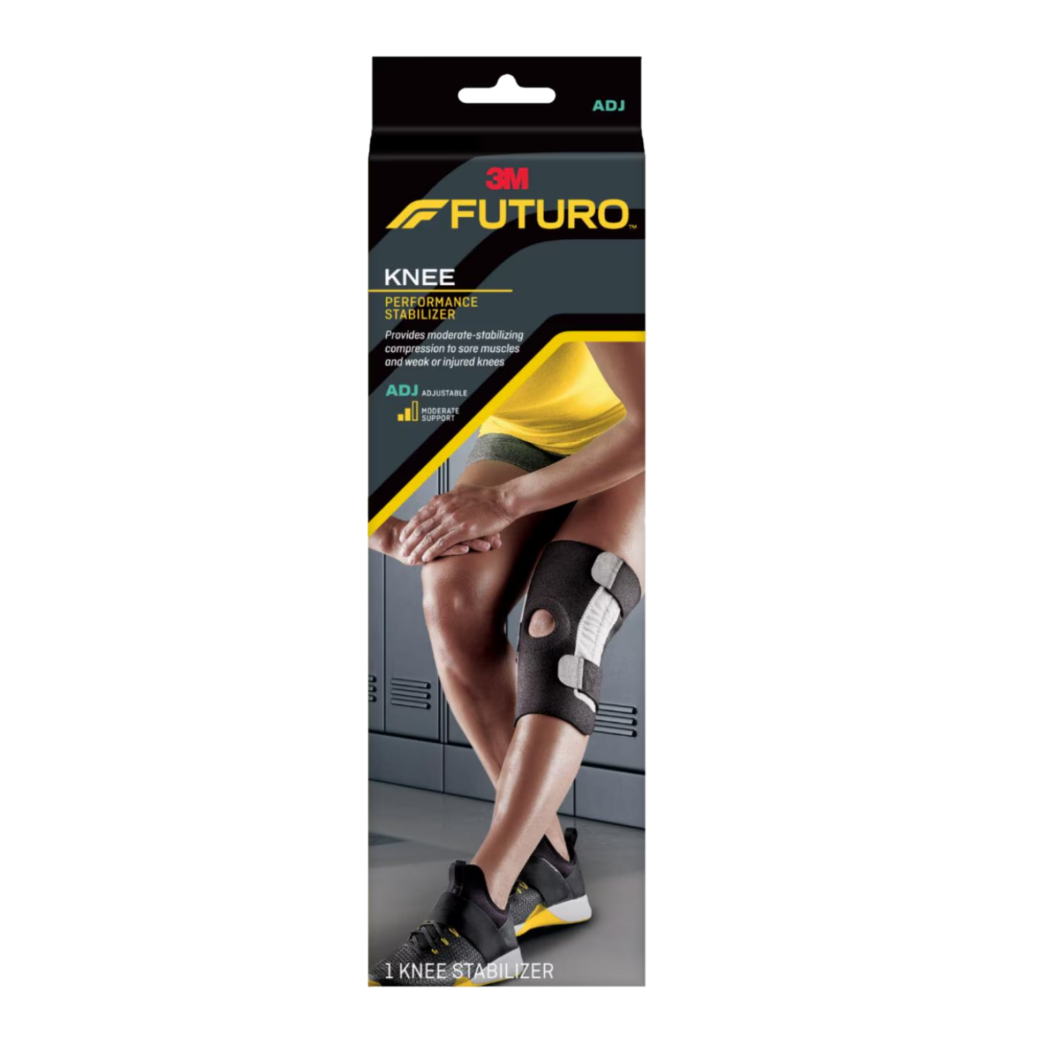 Futuro พยุงหัวเข่า เสริมแกนด้านข้างและปรับกระชับได้