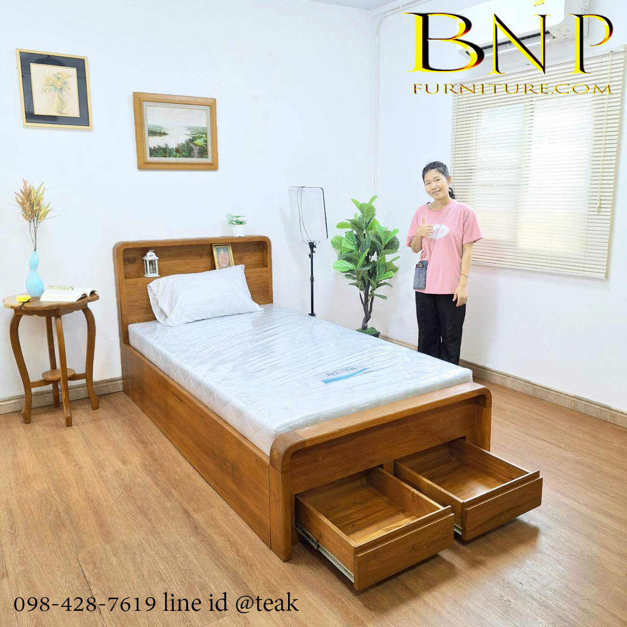 เตียง 3.5 ฟุต รุ่น ท็อปวัน