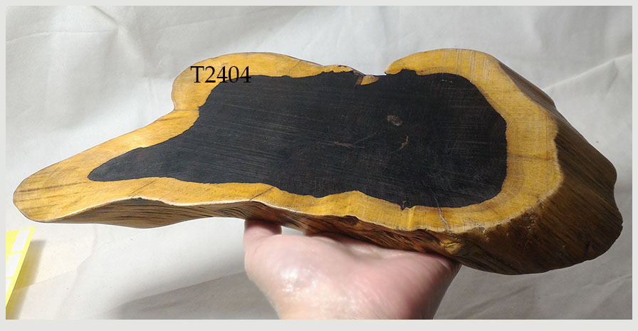 ฐานไม้มะเกลือ(African Ebony) ทรงรี หลายขนาด มีลิ้งค์แยก