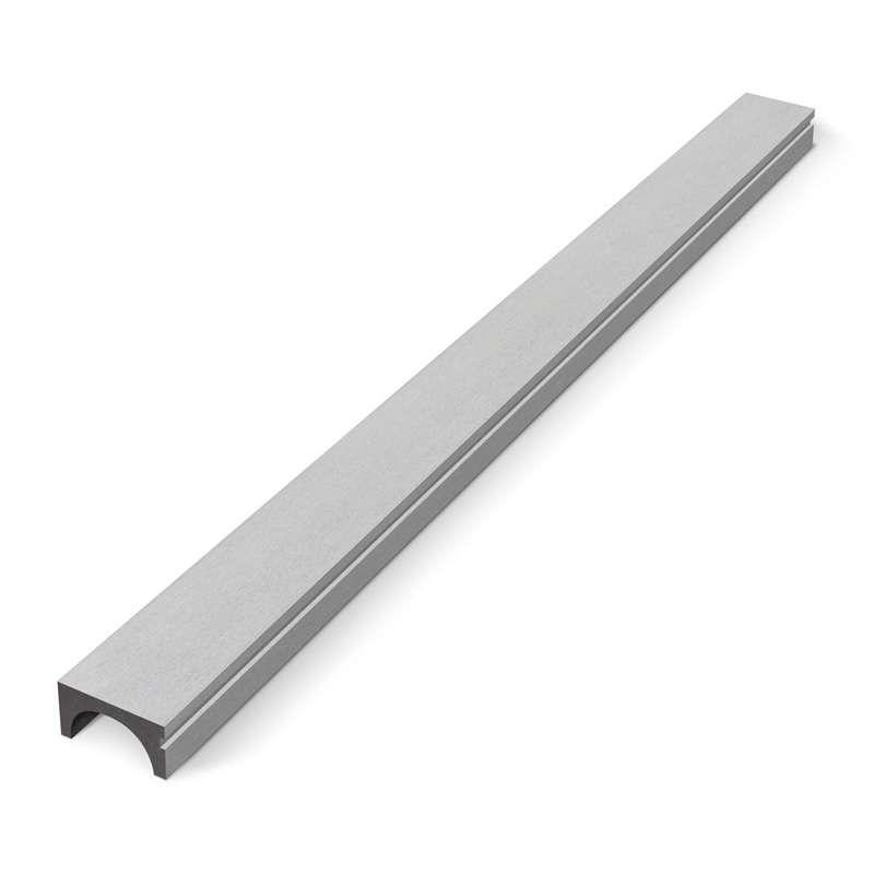 บัวผนังSG10 เซาะร่อง 10x300x5.0 ซม.สีซีเมนต์