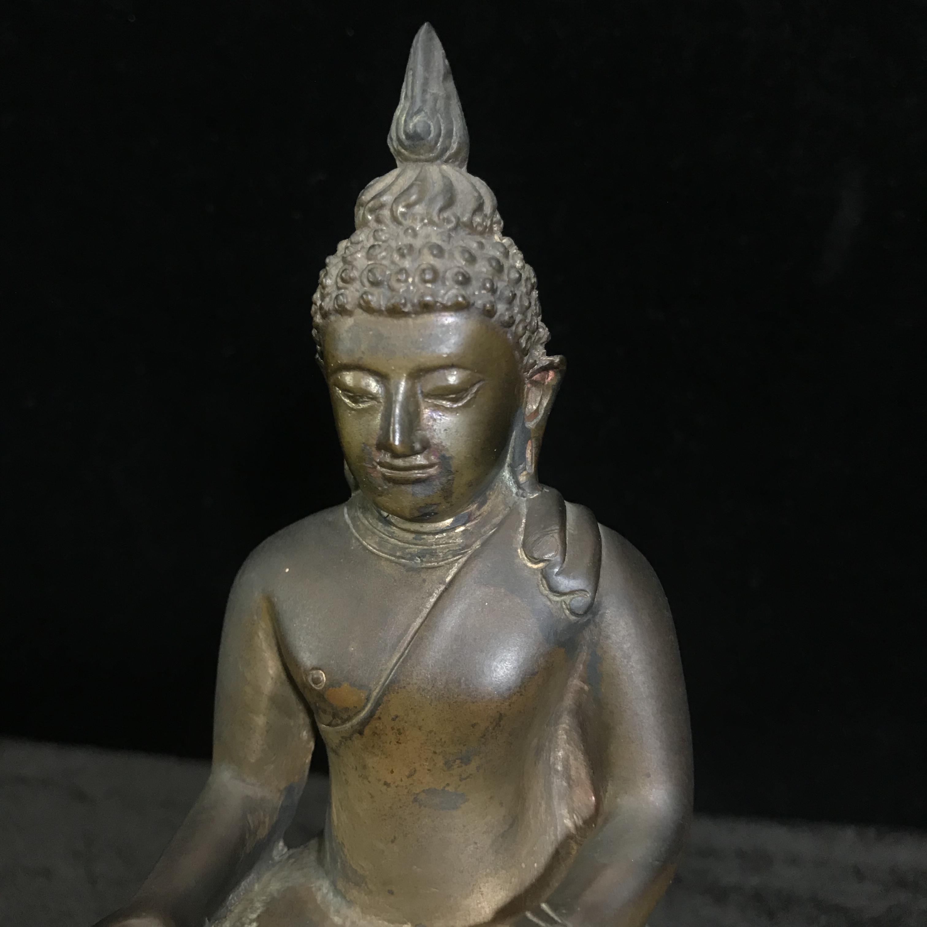 พระไพรีพินาศ วัดบวรนิเวศวิหาร ปี 2544 เนื้อสัมฤทธิ์ หน้าตัก 3นิ้ว (นิยมหายาก)(1ใน2989องค์)