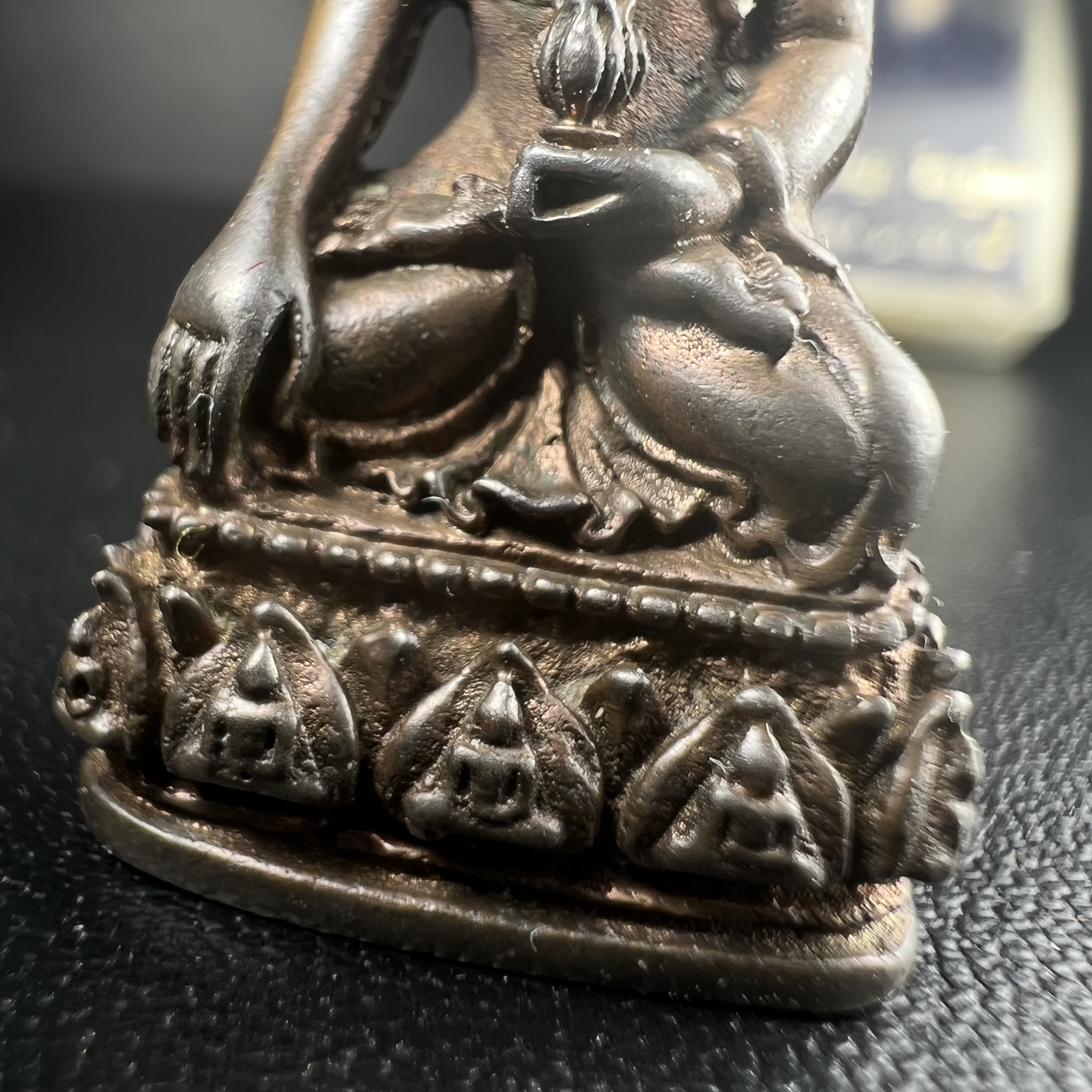 พระกริ่งธรรมราชา (กริ่งพระราชบิดา) วัดนางพญา ปี2514 เนื้อนวโลหะ(สุดยอดพิธีสุดยอดพุทธศิลป์)