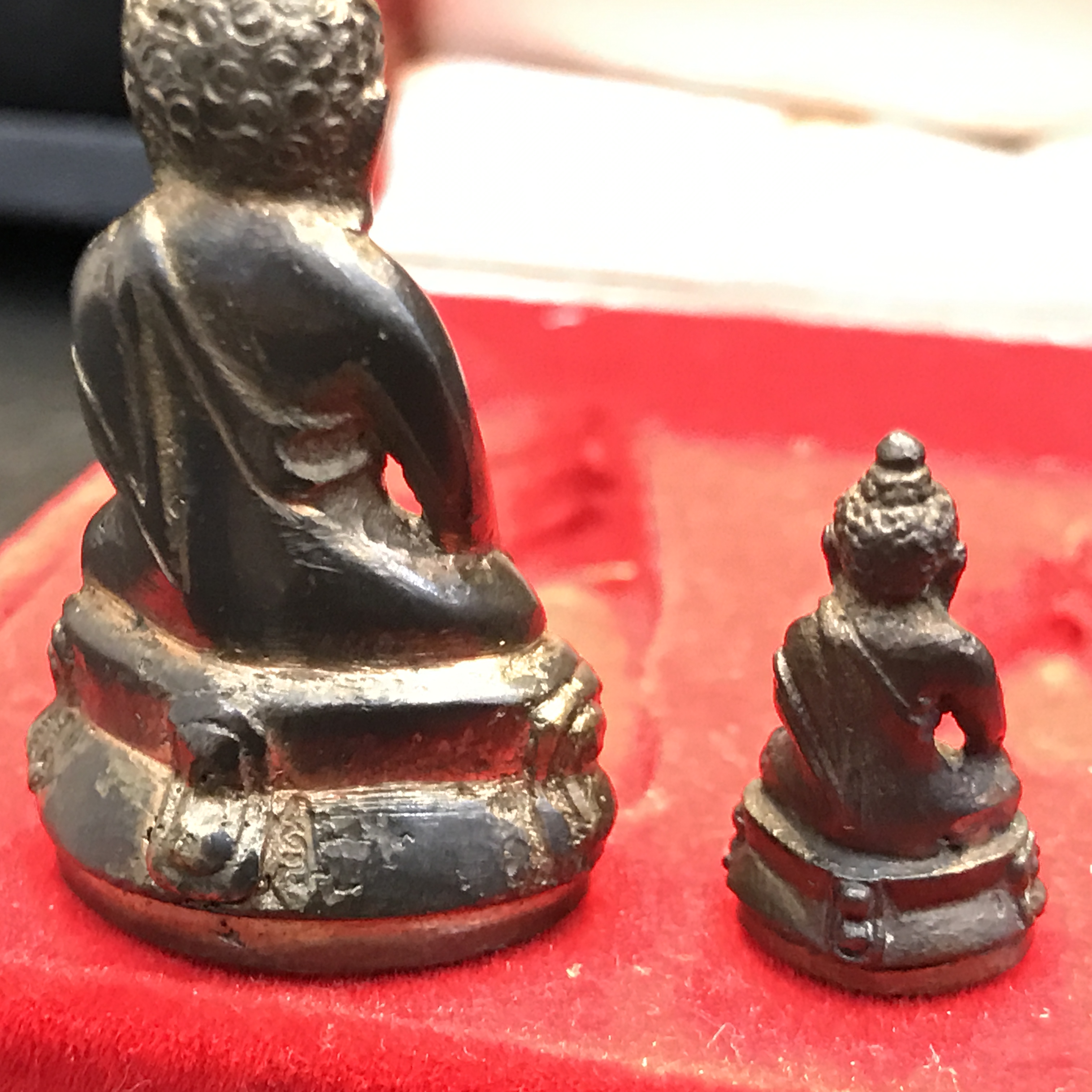 พระกริ่ง-พระชัยวัฒน์ ปวเรศ ปี2530 วัดบวรนิเวศราชวรวิหาร(ในหลวง ร.9 เสด็จเททอง)