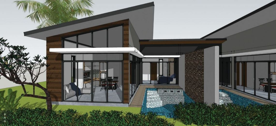 For Sale : Nai Harn, luxury Private Pool Villa, 2 bedrooms 2 bathrooms. 129 SQ.M.
