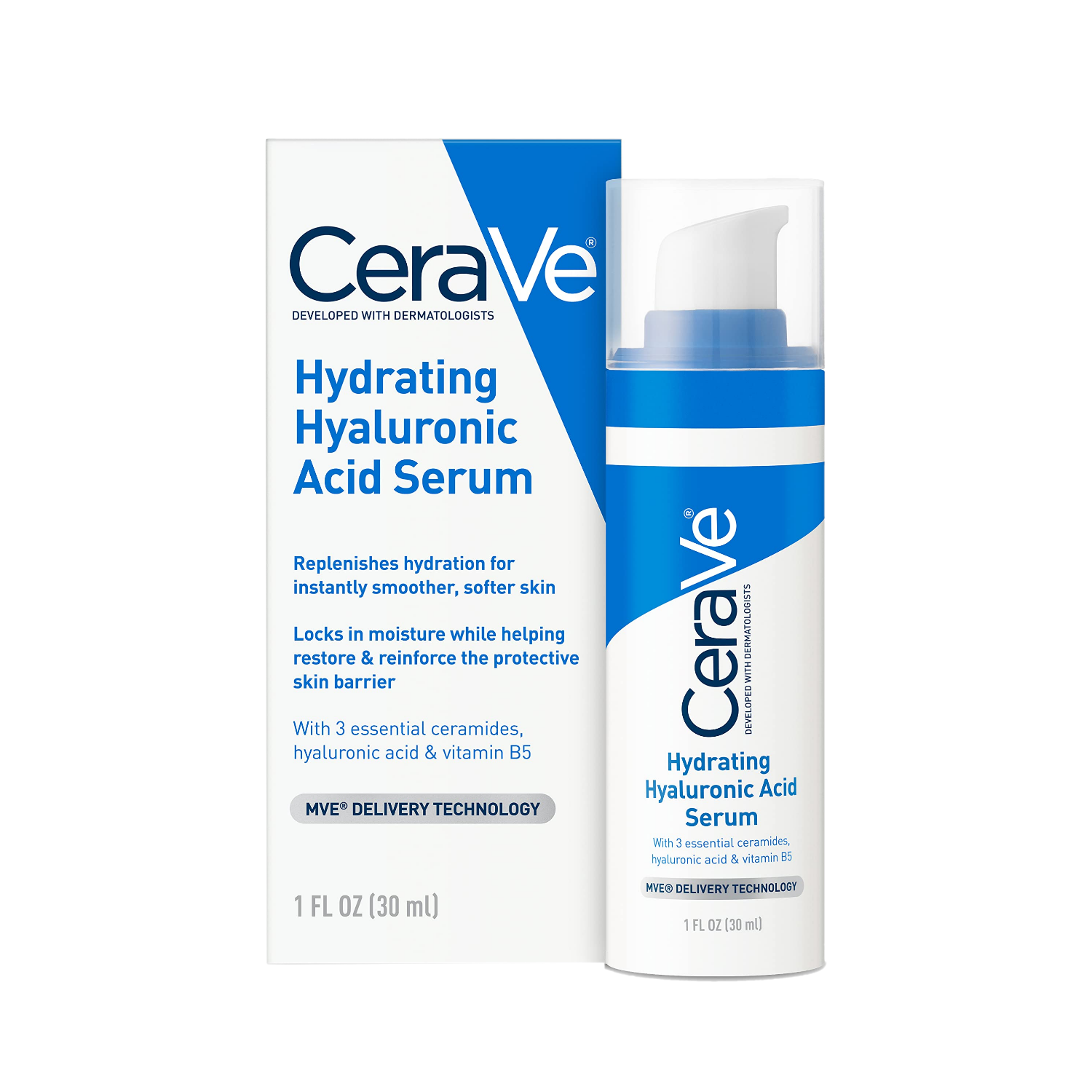 Cerave Hydrating Hyaluronic Acid Serum 30ml.