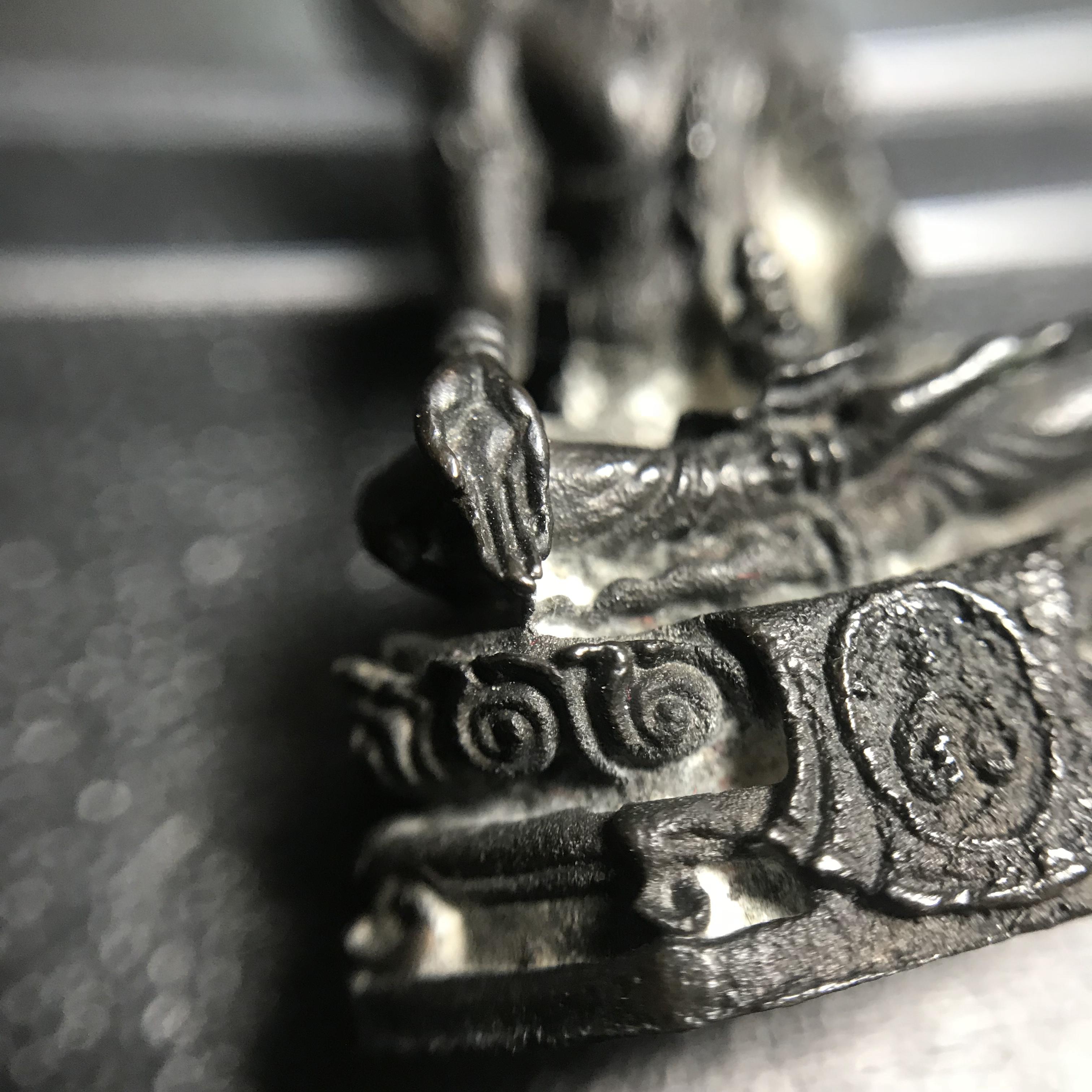 พระกริ่ง "พุทธศิริราช 84 ปี" โรงพยาบาลศิริราช พ.ศ.2517 เนื้อนวโลหะ(ในหลวง ร.9 เสด็จเททอง)