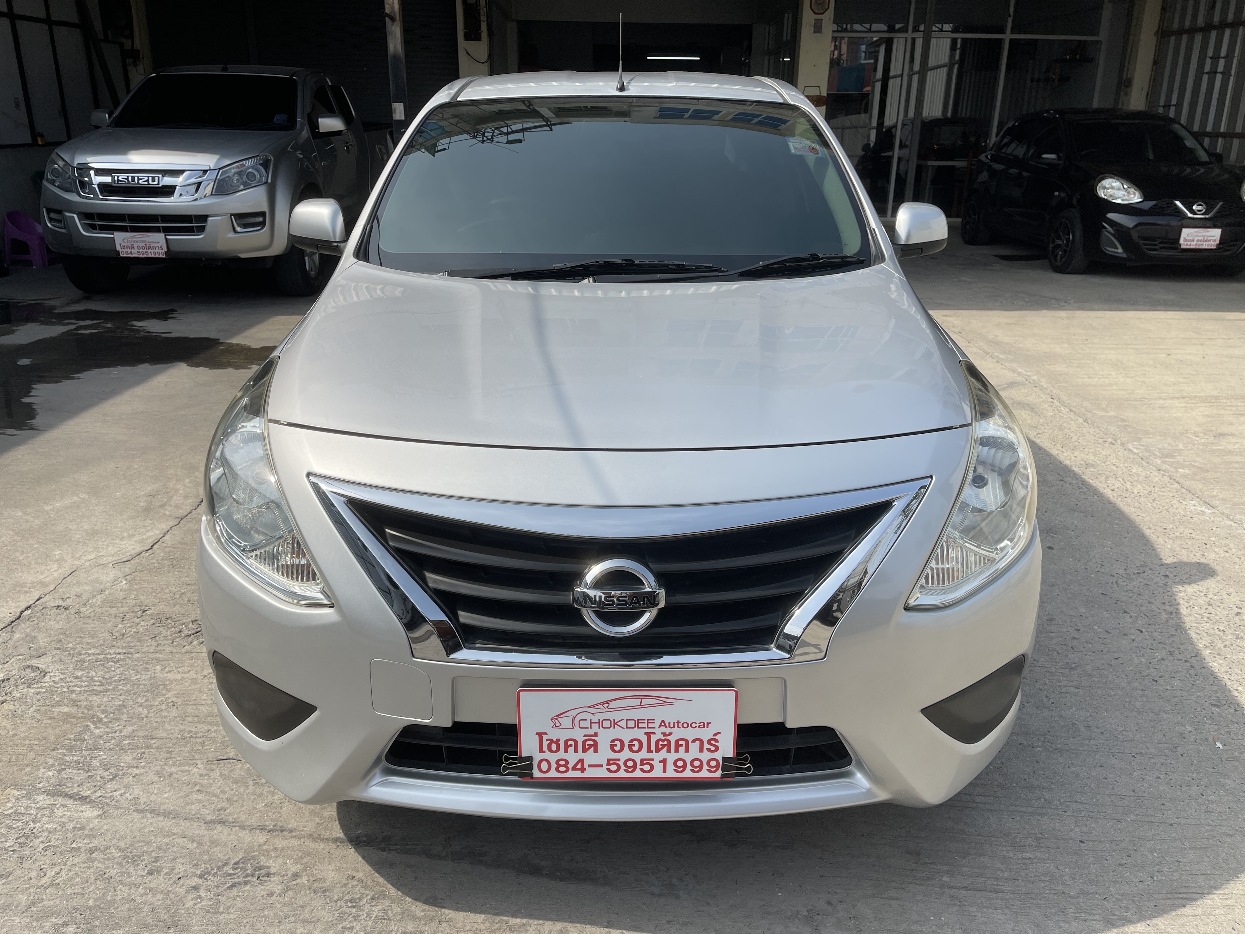 Nissan Almera 1.2 E At 2017 เงิน