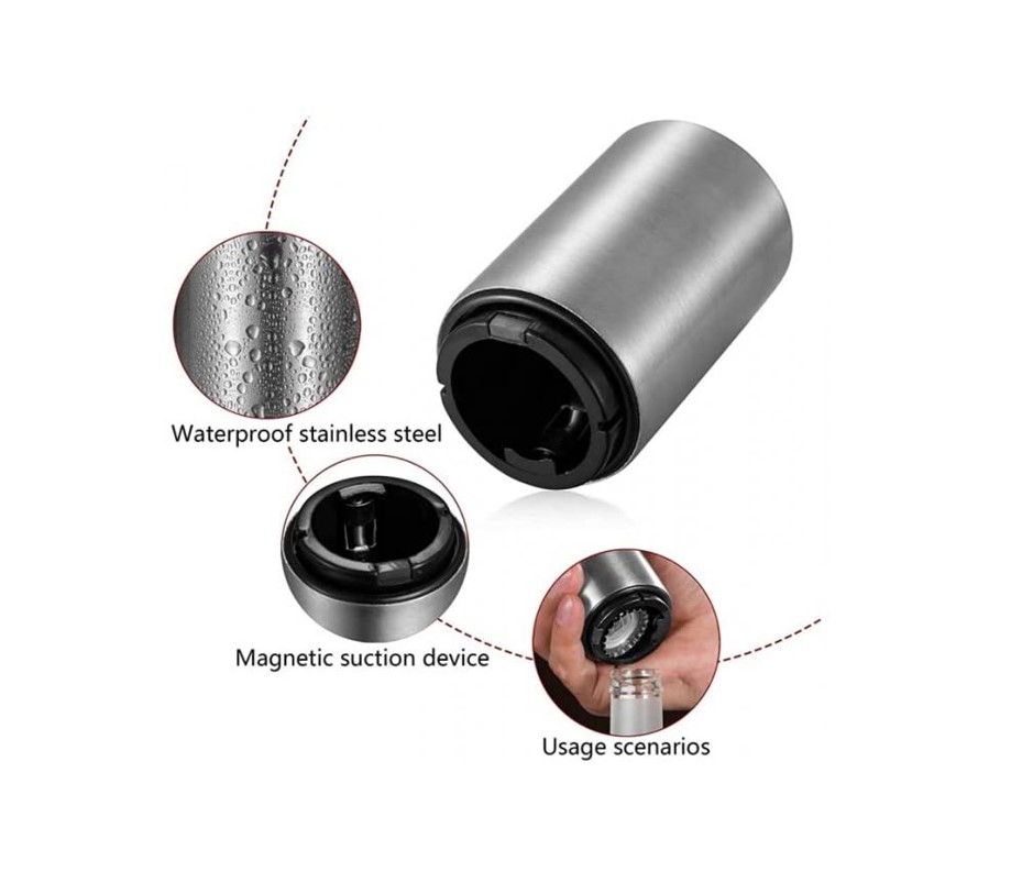 ที่เปิดฝาขวดฝาขวดน้ำอัดลมฝาขวดเบียร์แบบพกพา(bottle-opener,sennuki)แบบคละสี