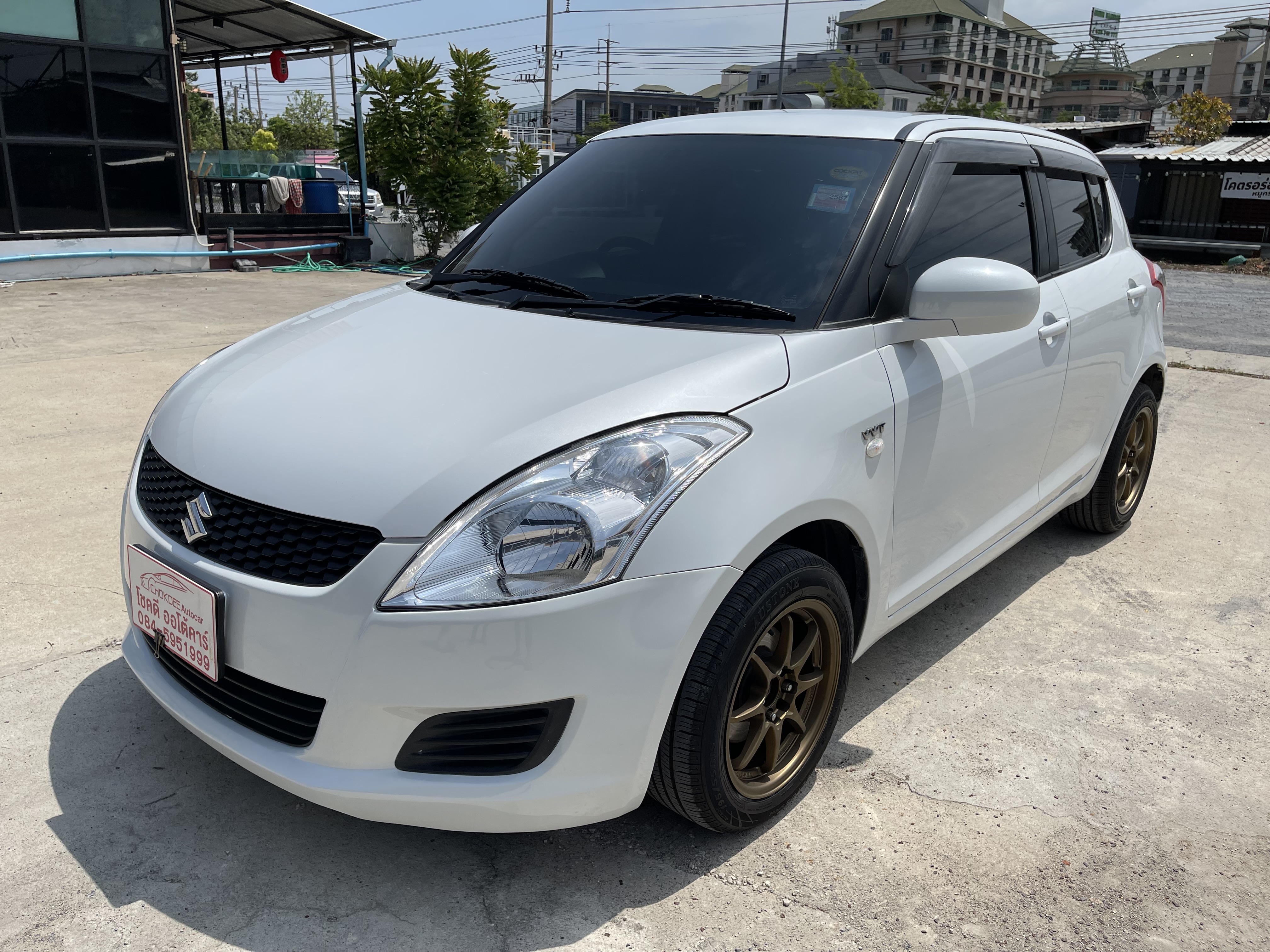 Suzuki Swift 1.2 GL At 2014 ขาวมุก