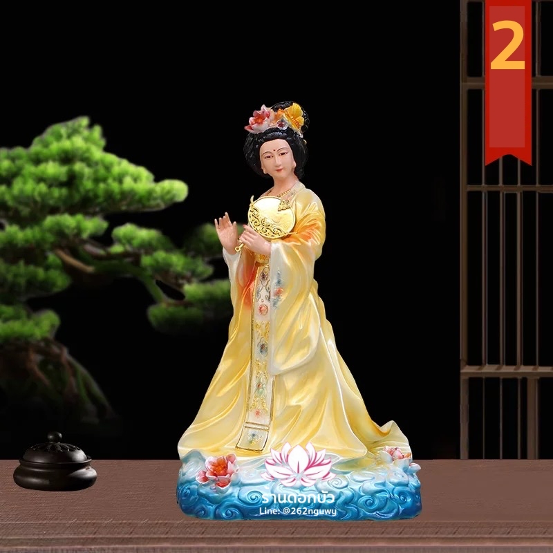 เจ็ดนางฟ้า ชิดแช้เหนียวเหนียว นางฟ้าทั้งเจ็ด ปางยืน ขนาด 16 นิ้ว