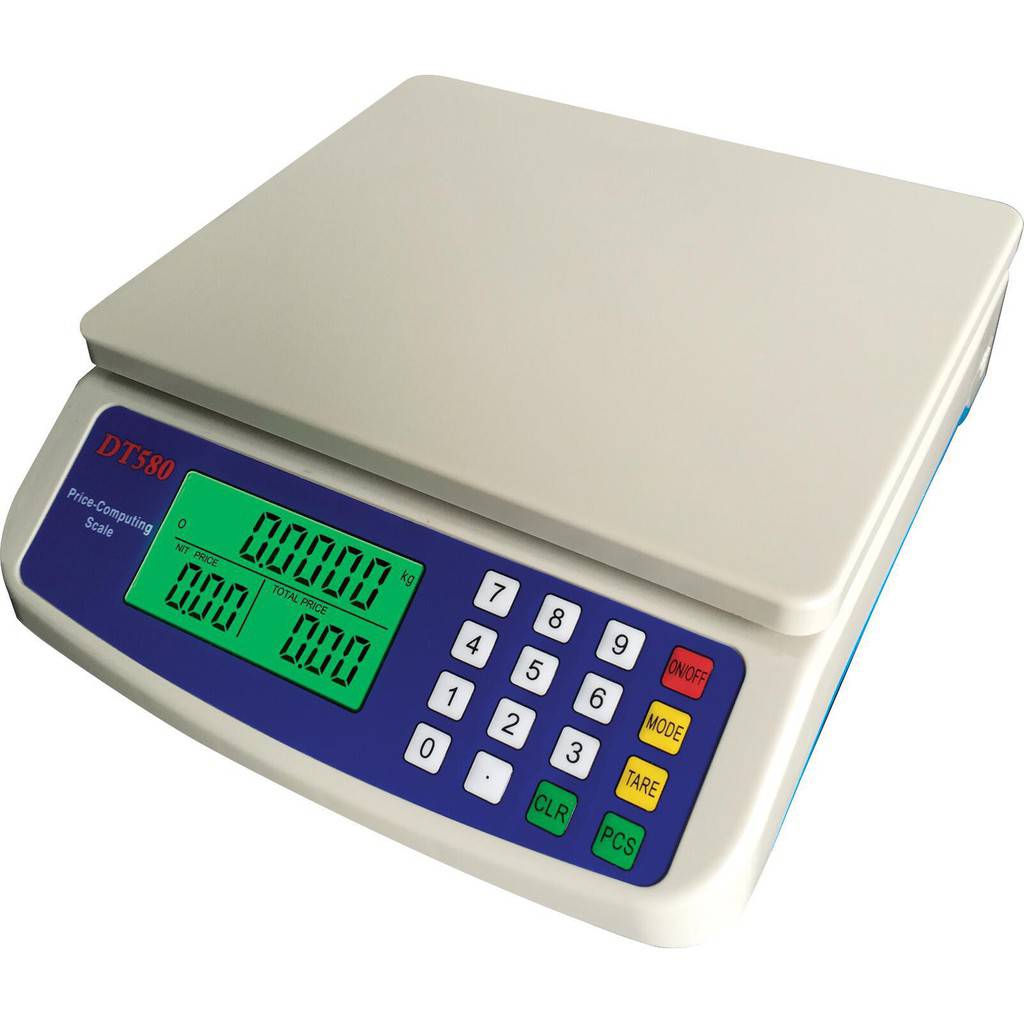 เครื่องชั่งน้ำหนักดิจิตอล dt-580 ชิ้น 0 กก.