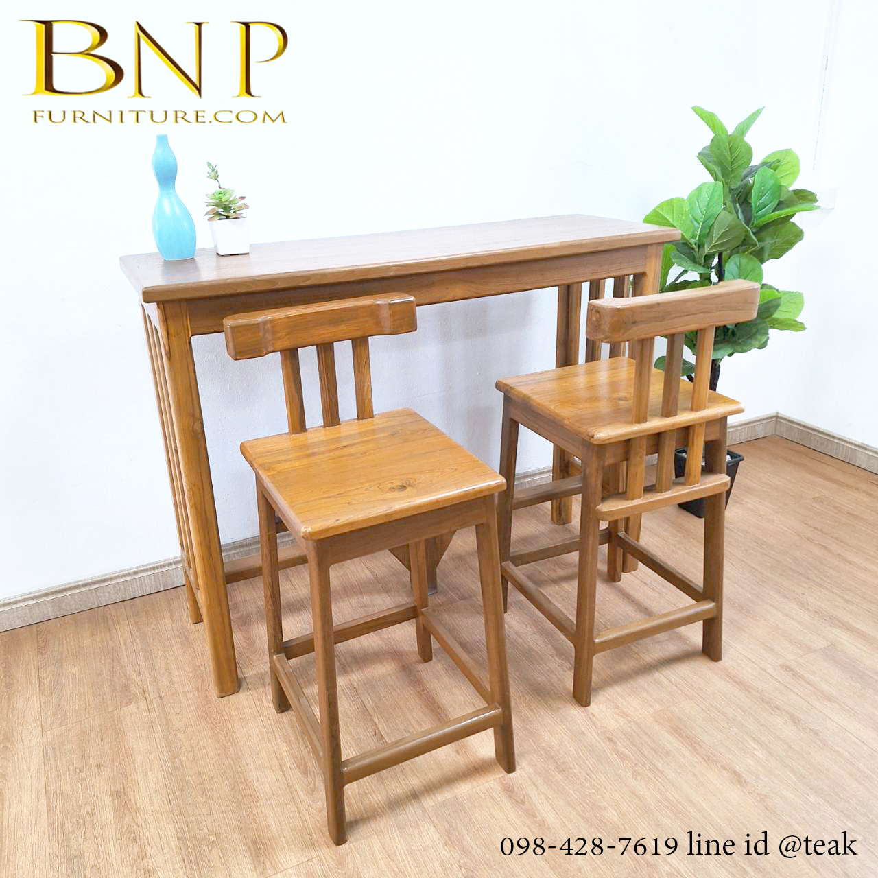 โต๊ะบาร์ เเละ เก้าอี้บาร์