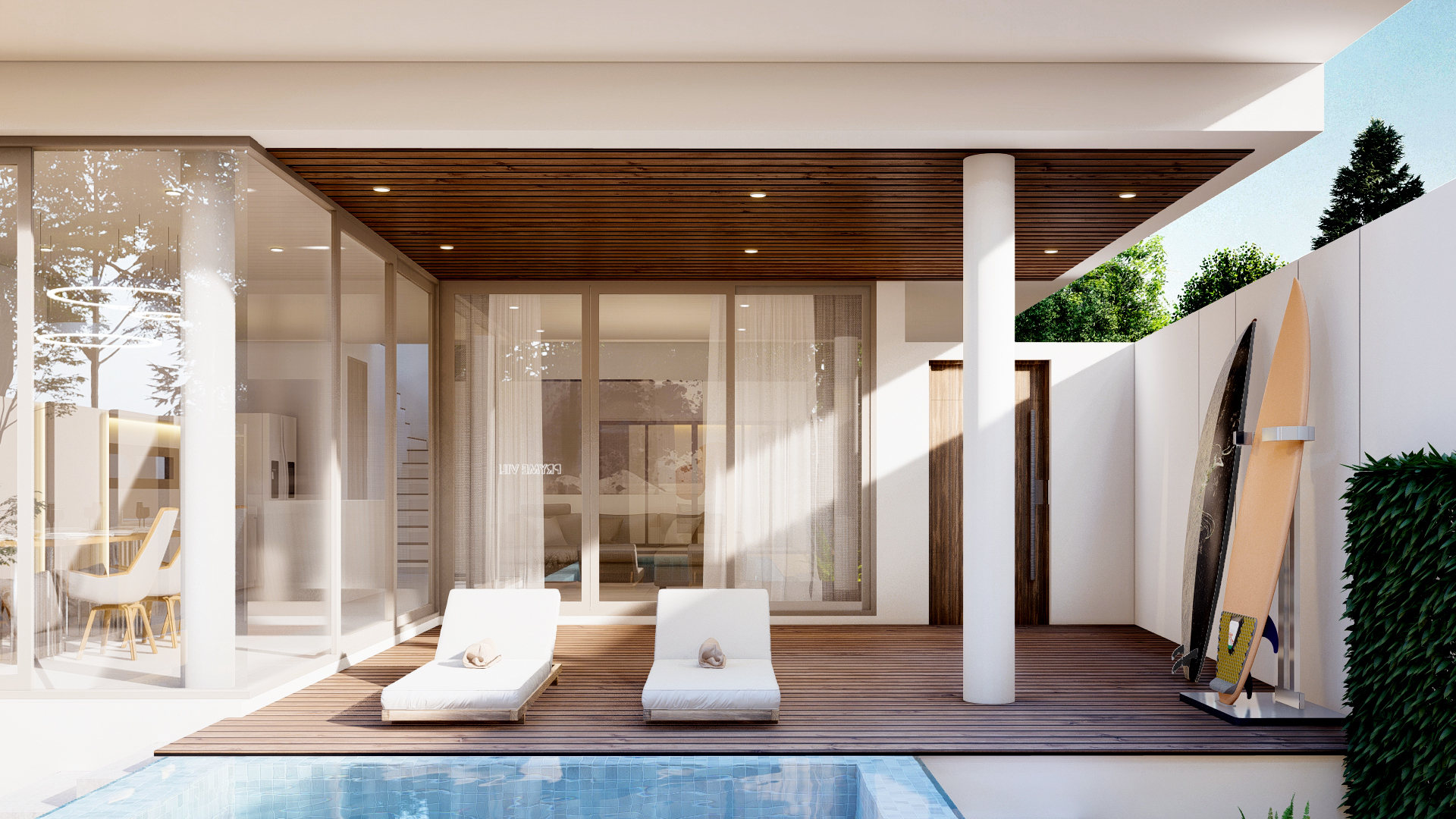 For Sales : Rawai, Pool Villa near Naiharn beach, 3 bedrooms 3 bathrooms, 315.35 sqm.