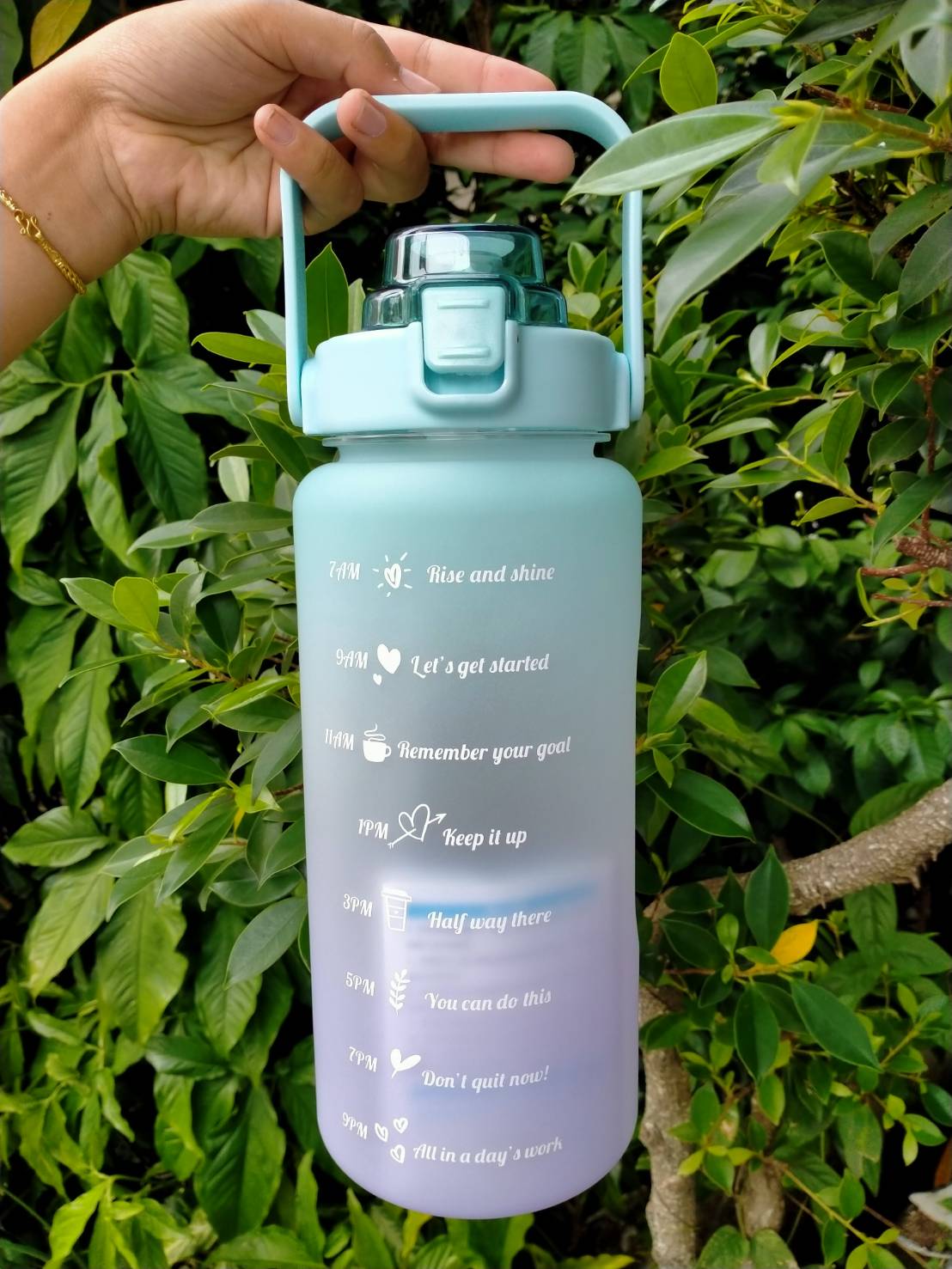 กระบอกน้ำพาสเทลน่ารัก จุ 2 ลิตร