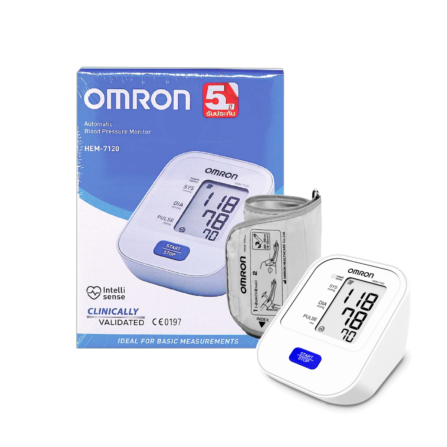 Omron HEM-7120 เครื่องวัดความดัน
