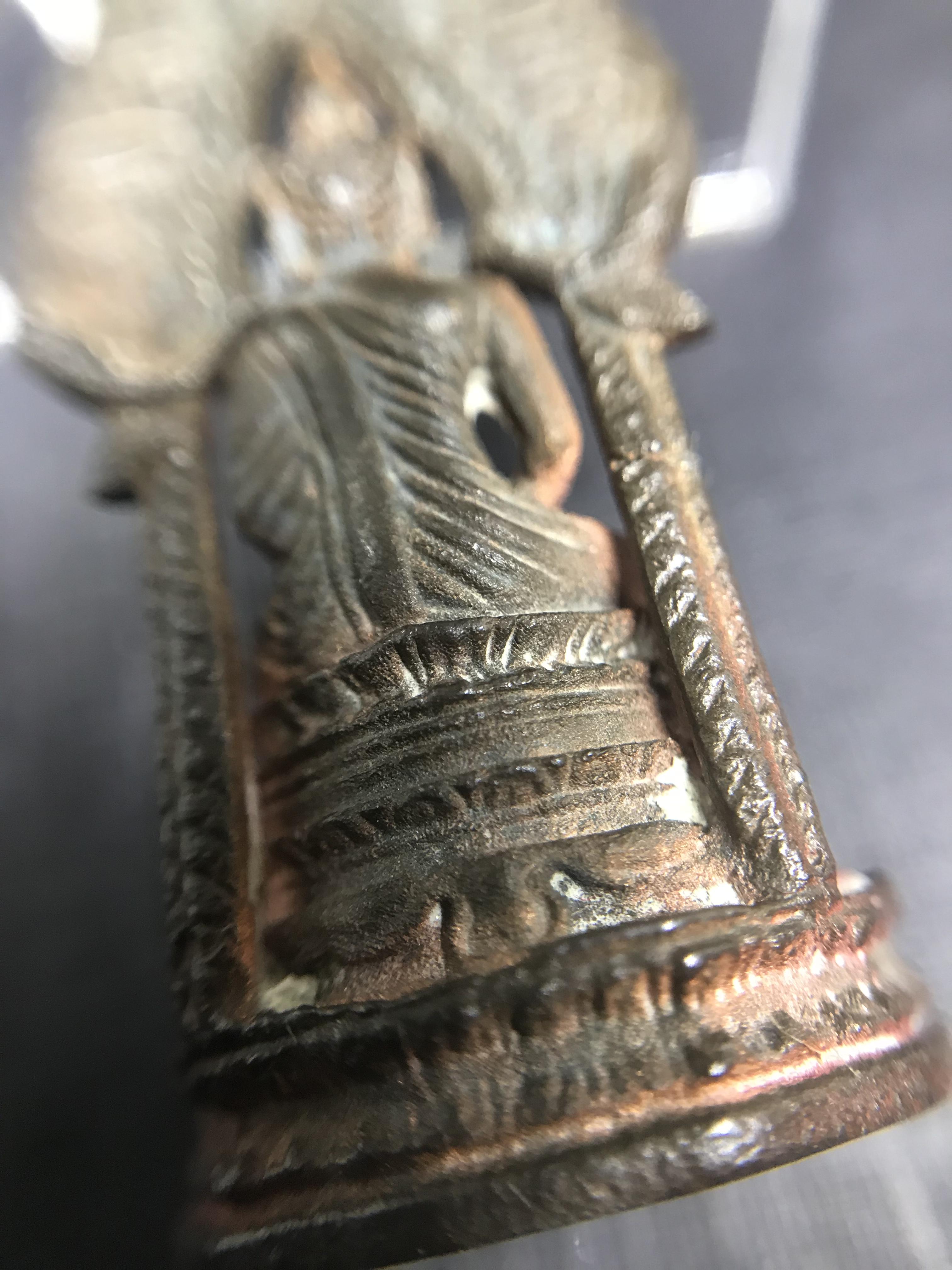 พระกริ่ง-พระชัยวัฒน์นิรันตราย สมโภชครบ108ปี วัดราชประดิษฐ์ ปี2515(ในหลวง ร.9 เสด็จเททอง)(1ใน999 องค์)