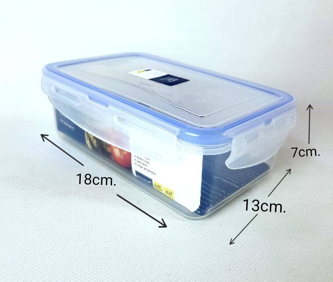 Small Evting กล่องถนอมอาหาร Super Lock แท้ รุ่น5012 บรรจุได้1000มล. ป้องกันความชื้น เข้าไมรโครเวฟได้ กล่องเก็บอาหาร กล่องเก็บผักสด