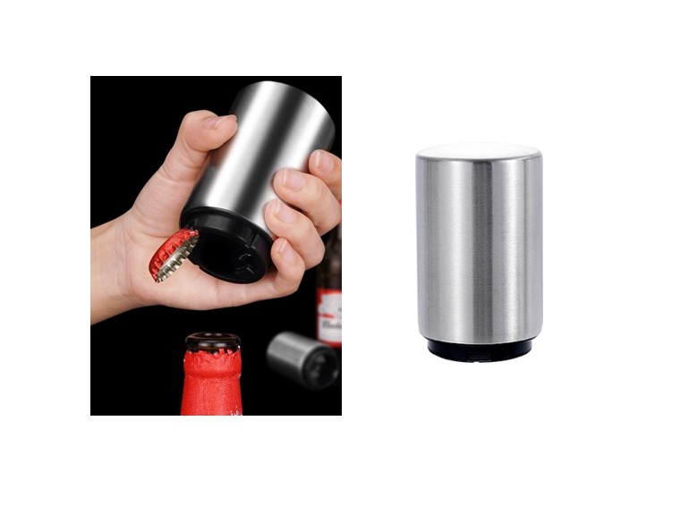 ที่เปิดฝาขวดฝาขวดน้ำอัดลมฝาขวดเบียร์แบบพกพา(bottle-opener,sennuki)แบบคละสี