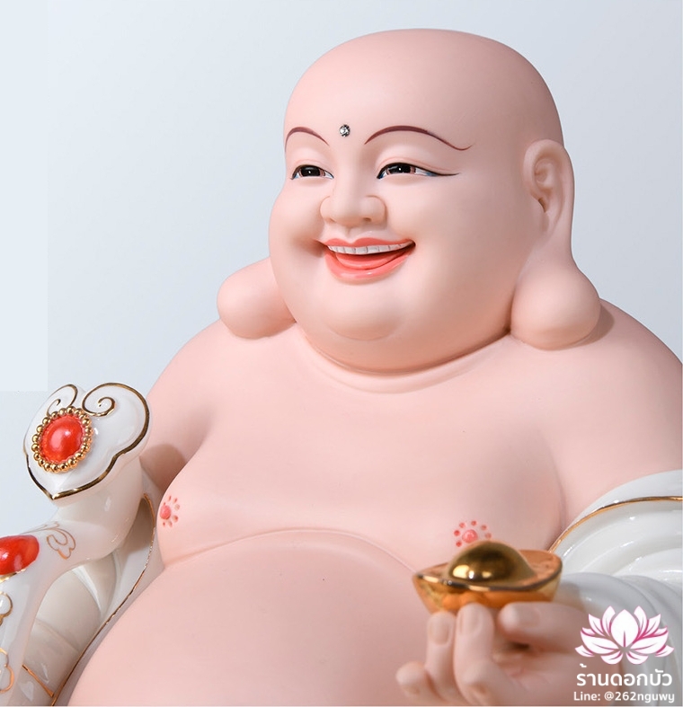 พระพุทธเจ้า (พระยูไล) พระโพธิสัตว์กวนอิม (กวนอิมผ่อสัก) พระกษิติครรภโพธิสัตว์ (ตี่จั่งอ๊วงผ่อสัก) และพระศรีอริยเมตไตรย (หมีเล่อฝอ) ขนาด 12/16/19 นิ้ว