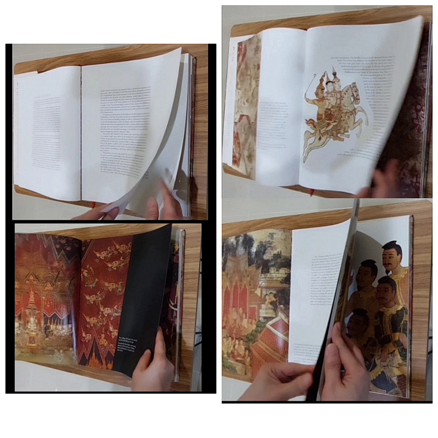 หนังสือมือสองสภาพตามรูป: Temples of Gold /Seven Centuries of Thai Buddhist Paintings
