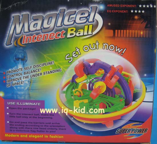 ของเล่นเด็ก - Magicel Intenect Ball ลูกบอลสมาธิ- ทรงกลม 100 ด่าน