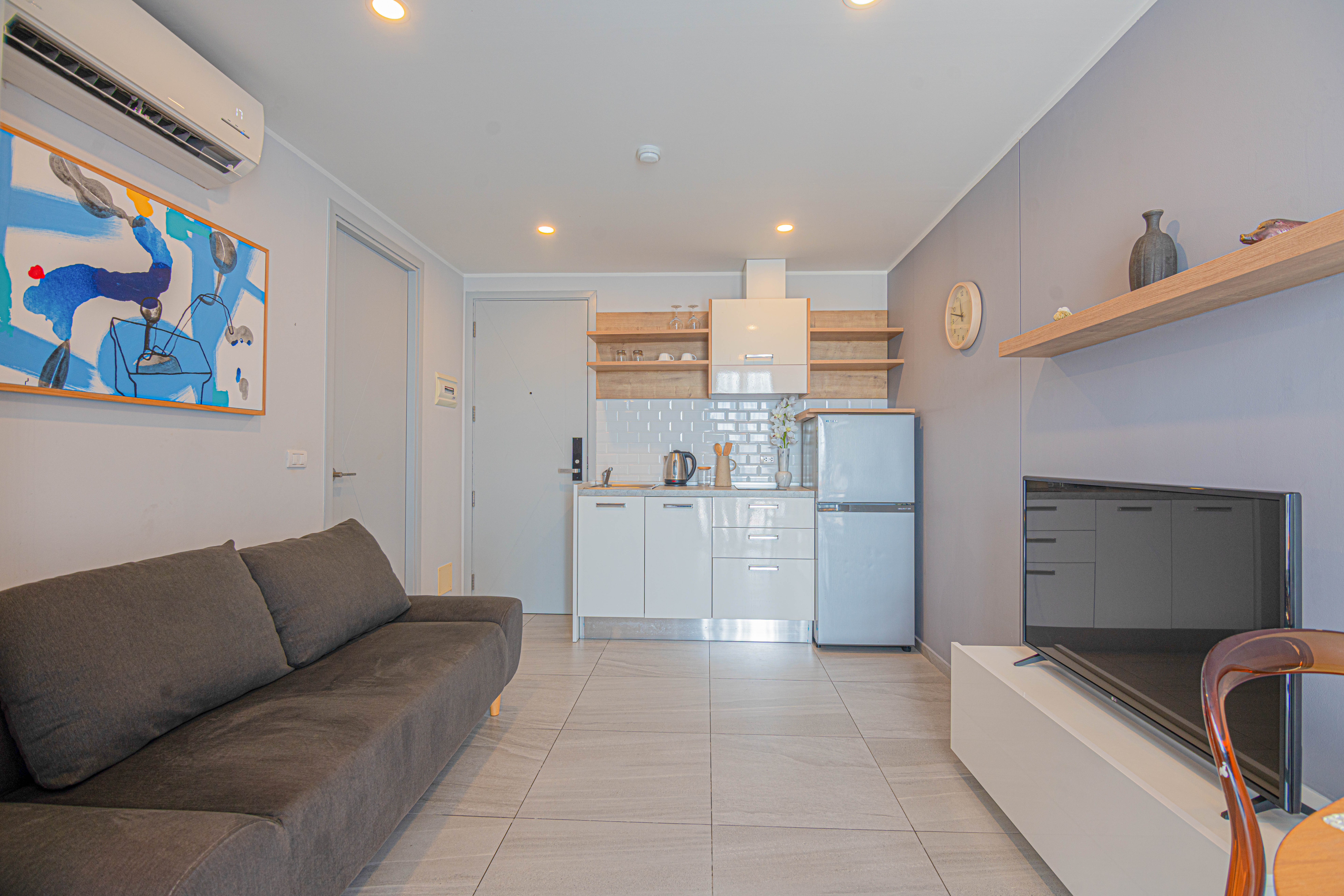 For Rent : Condo in Chalong area Tower II, 1 Bedroom 1 Bathroom, 4th flr.