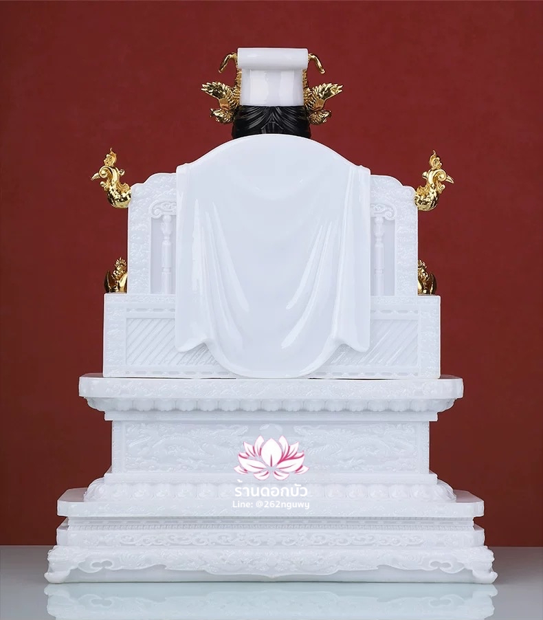 หม่าโจ้ว ม่าจ้อโป๋ เทียนส่งเซ่งโบ้ เทียนโหวเซี่ยบ้อ งานหินอ่อนคุณภาพสูง ขนาด 12/16/19 นิ้ว