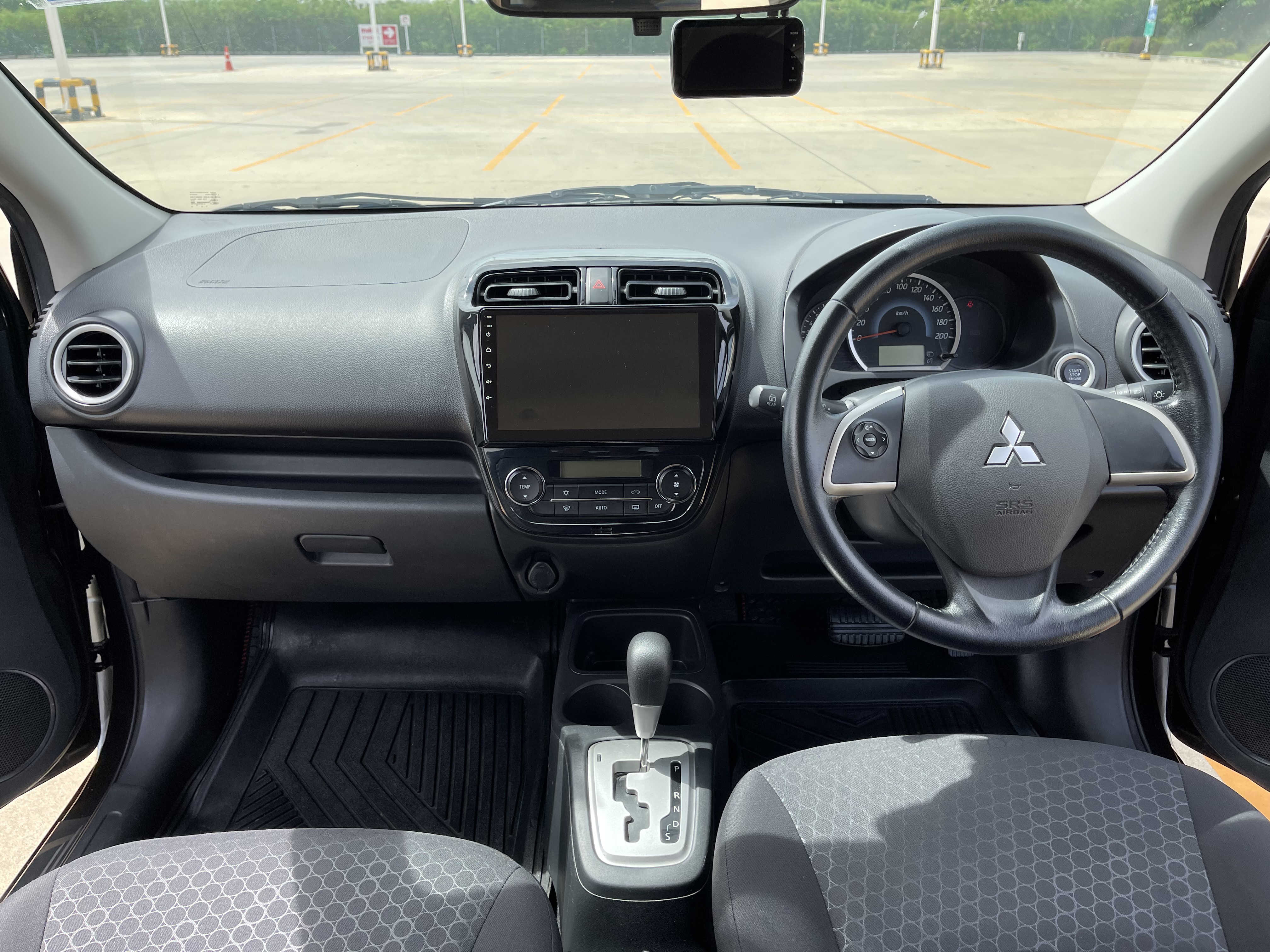 Mitsubishi Mirage 1.2 GLS Limited At 2015 เทาดำ