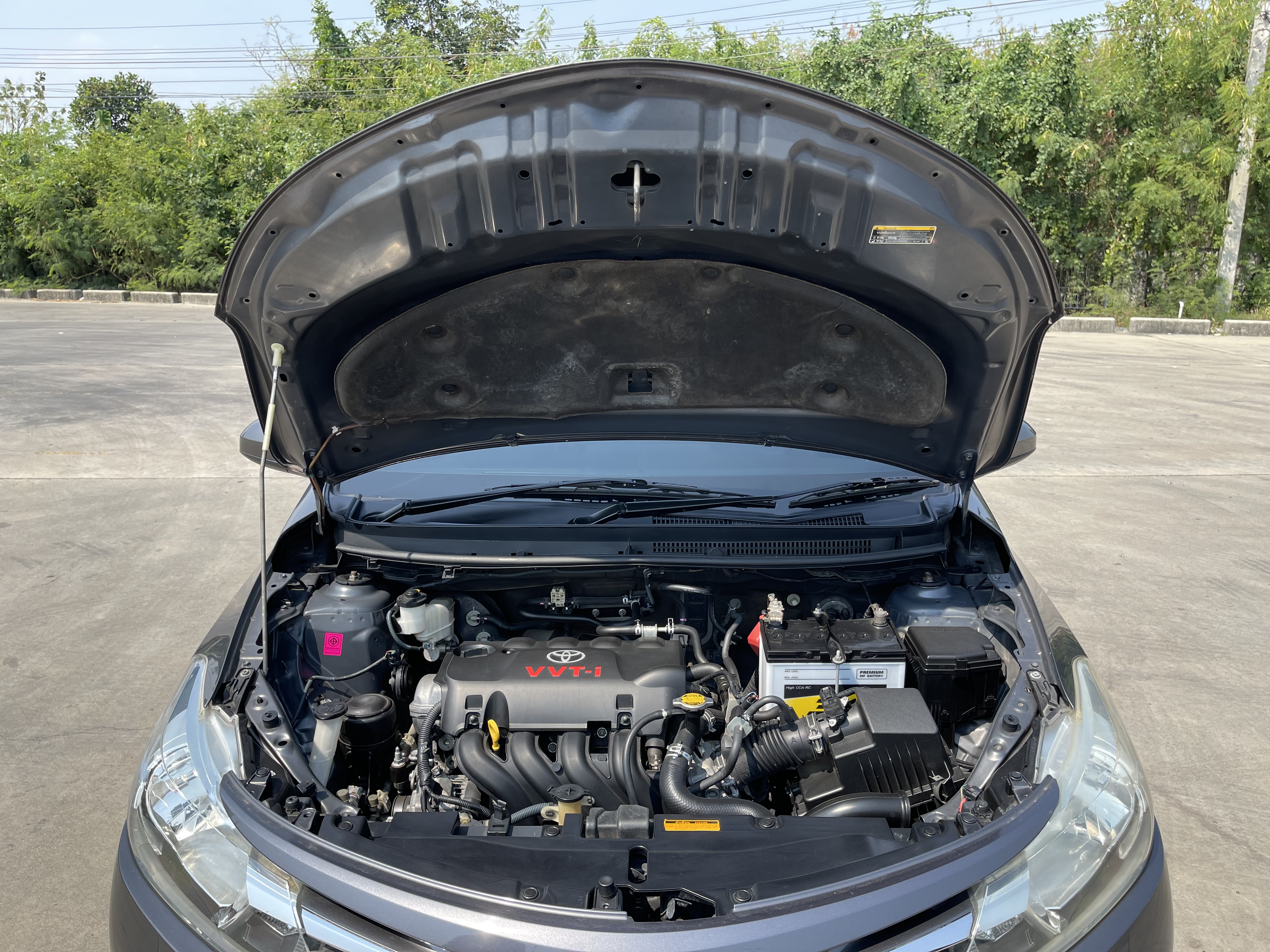 Toyota Vios 1.5 E At 2015 เทาดำ