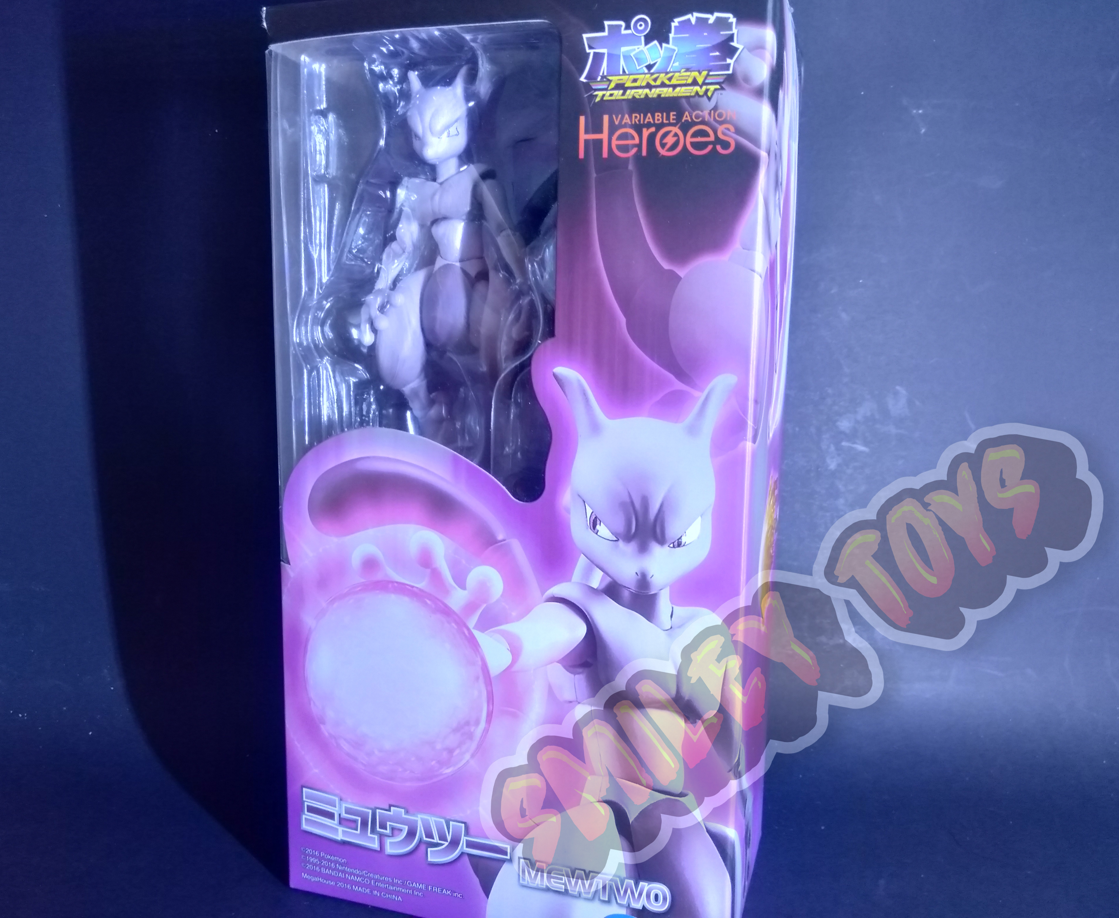 โมเดล Variable Action Heroes Pokken Tournament Mewtwo (Completed) [ ของแท้100% ]