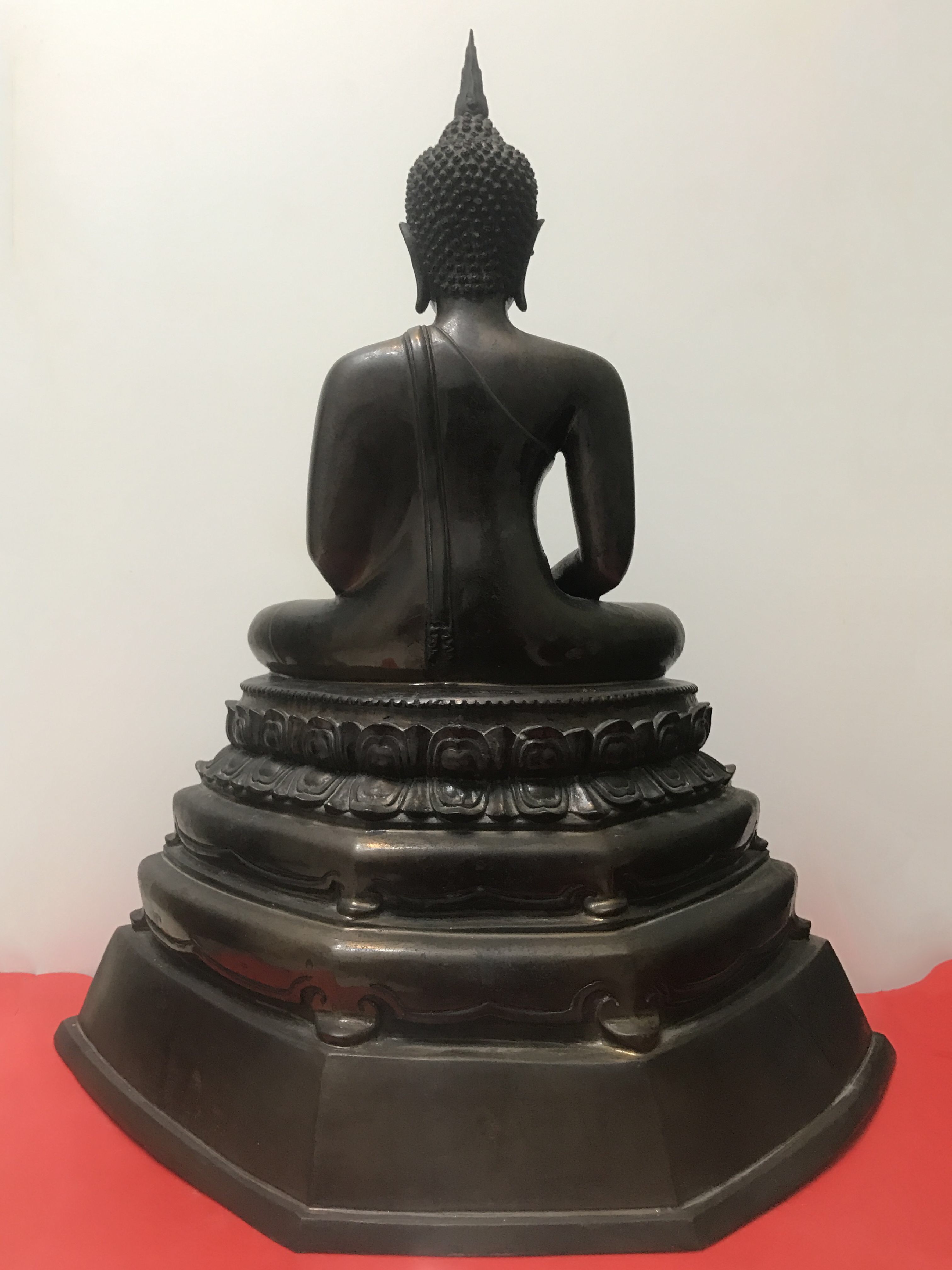 พระบูชา ภปร. วัดทุ่งสีกัน ในหลวงทรงเสด็จเททอง หน้าตัก 9 นิ้ว ปี2525