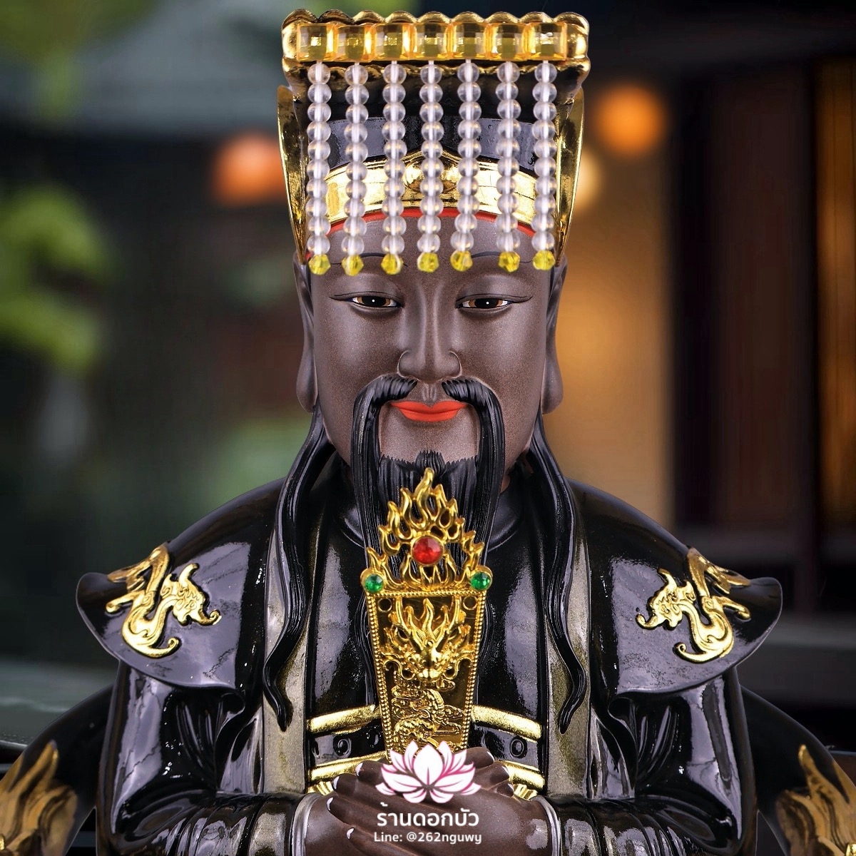 พญายมราช เหงี่ยมล่ออ๋อง หรือ เงี่ยมล่ออ๋อง งานเรซิ่นคุณภาพสูง ขนาด 12/16/19 นิ้ว