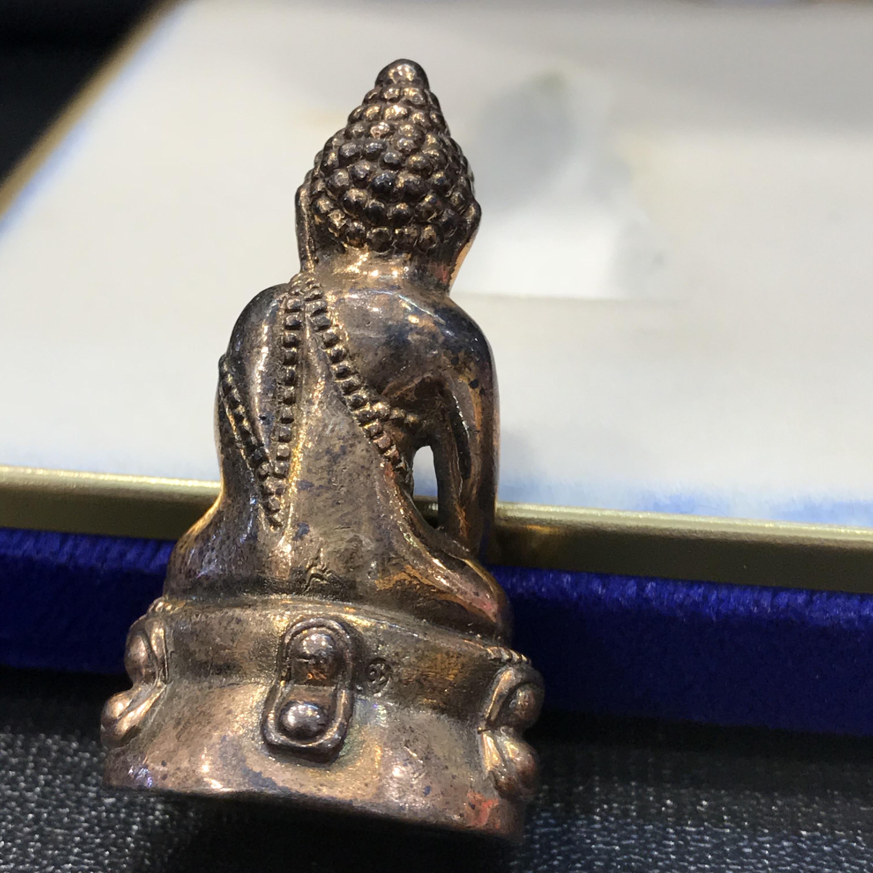 พระกริ่งสมเด็จพระญาณสังวร 80 พรรษา วัดบวรนิเวศวิหาร พ.ศ.2536 เนื้อนวโลหะ(สภาพสวยผิวเดิม)