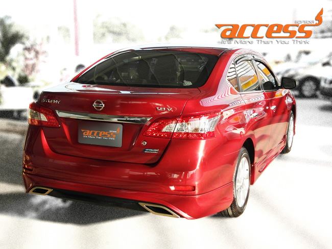 Nissan Slyphy 2013 bodykits by Access