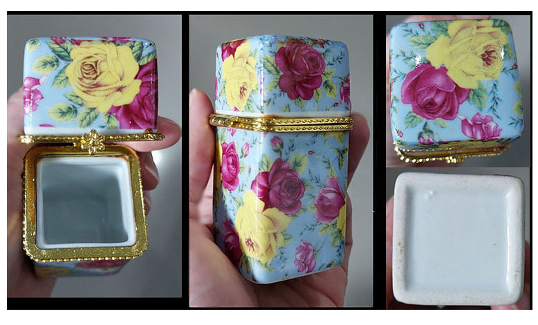 ตลับเซรามิกเล็ก สูง7.5cm