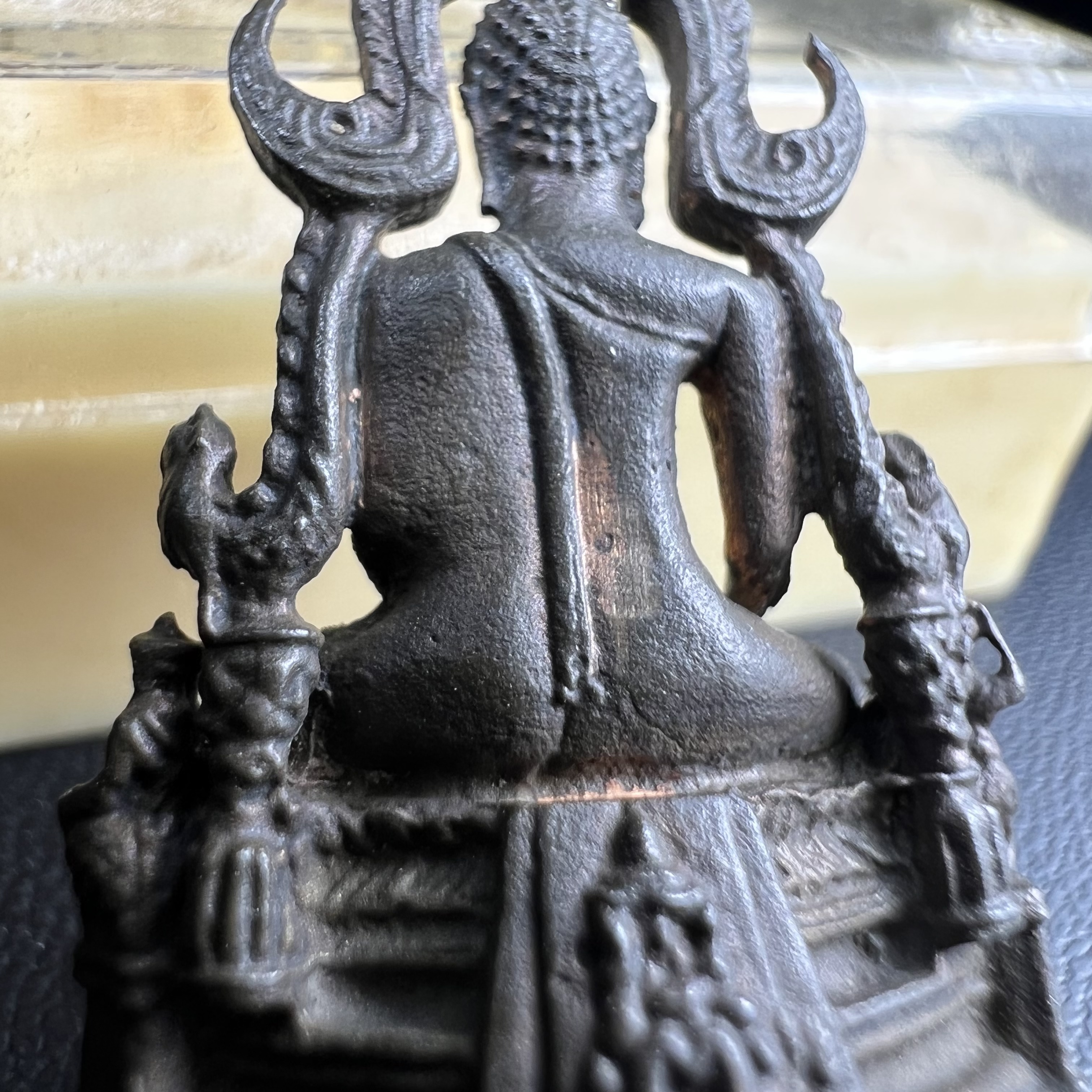 กริ่งพระพุทธชินราช ภปร. กองทัพภาคที่3จัดสร้าง ปี2517 เนื้อนวโลหะกล่องเดิม(คัดสภาพสวย)(หายาก)(ในหลวง ร.9 เสด็จในพิธี)